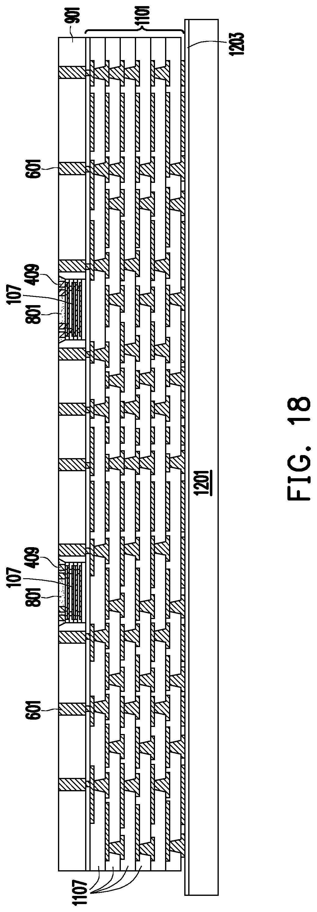 Patent US12107064 Figure 16 – Semiconductor package and manufacturing method thereof