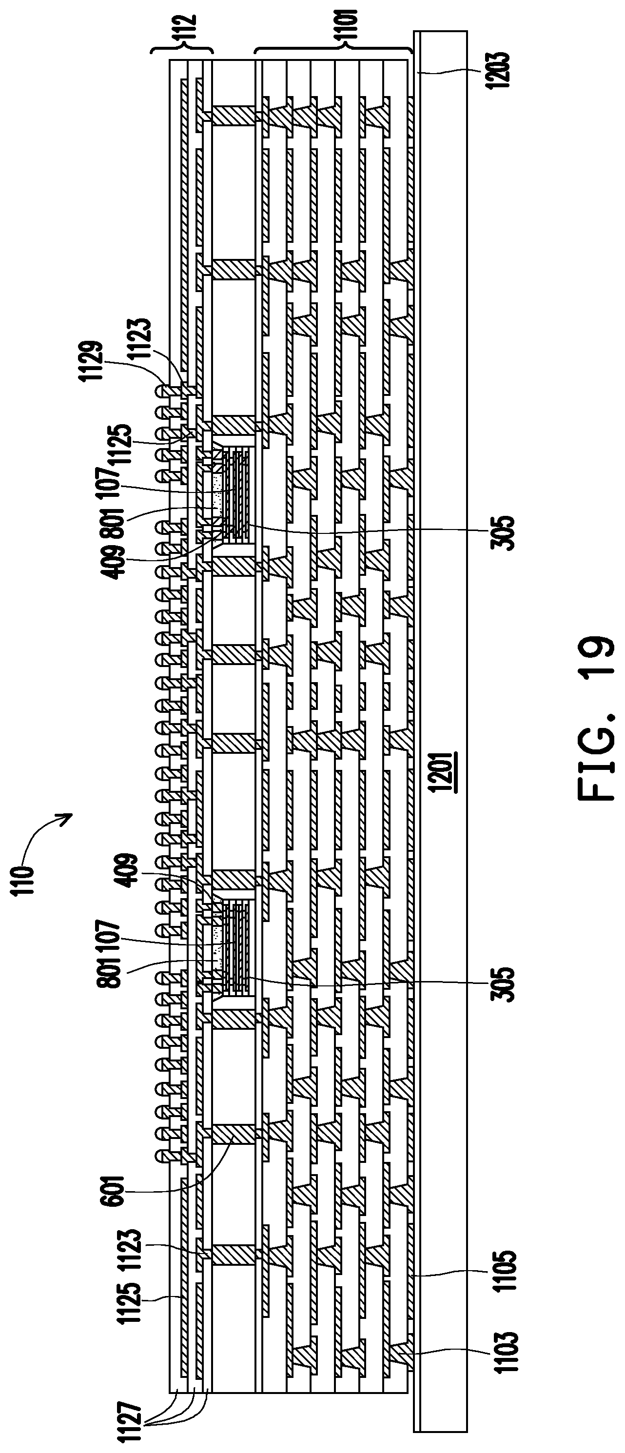 Patent US12107064 Figure 17 – Semiconductor package and manufacturing method thereof