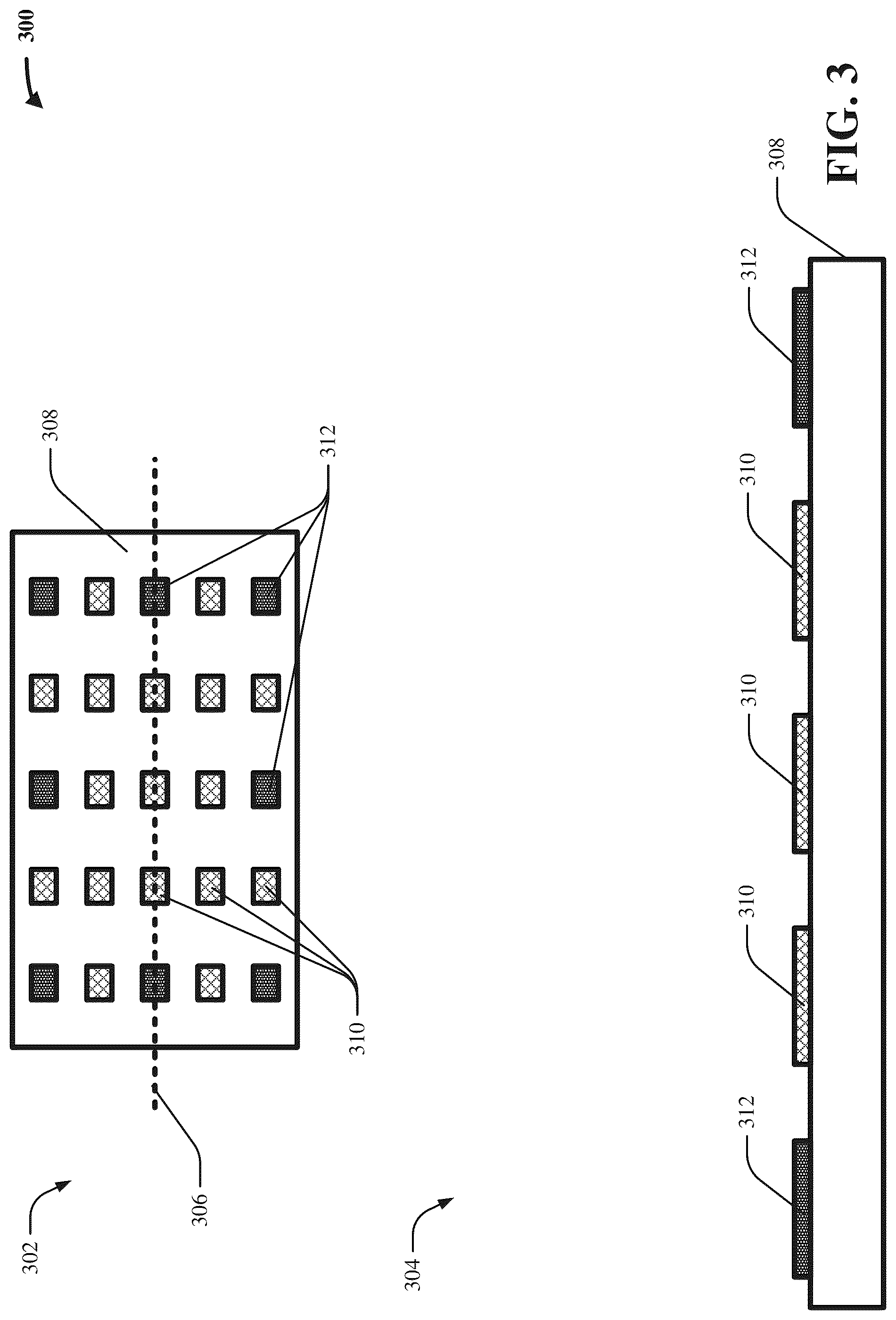 Patent US12107065 Figure 3 – Uniform chip gaps via injection-molded solder pillars