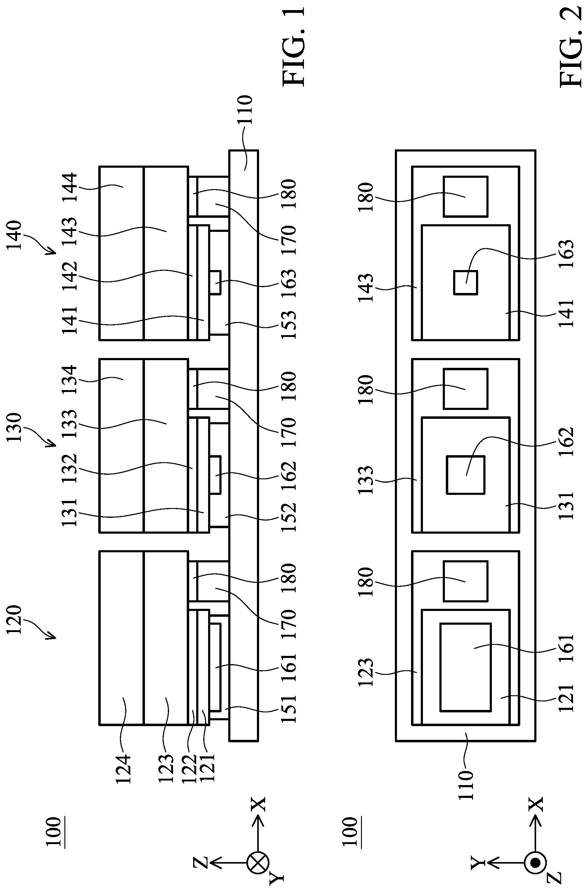 Patent US12107066 Figure 1 – Electronic device