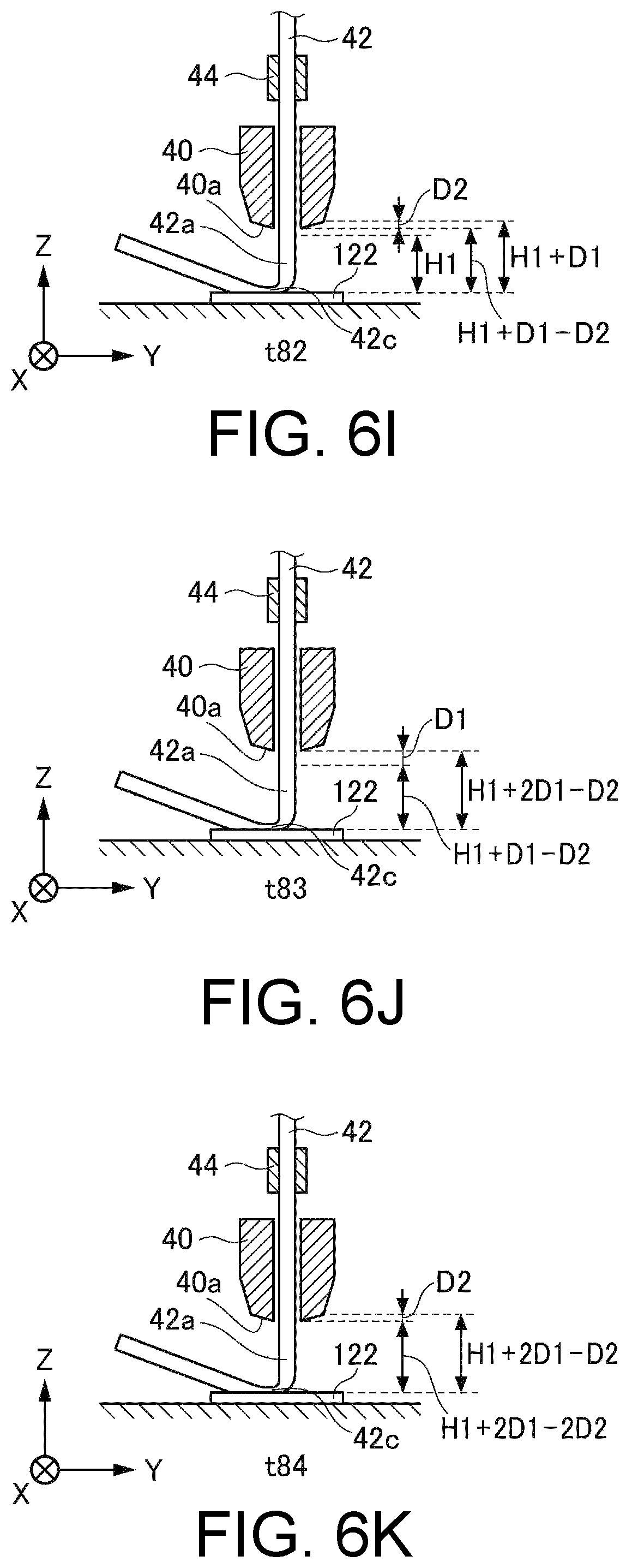Patent US12107067 Figure 10 – Wire bonding device, wire cutting method and non-transitory computer-readable recording medium recording program