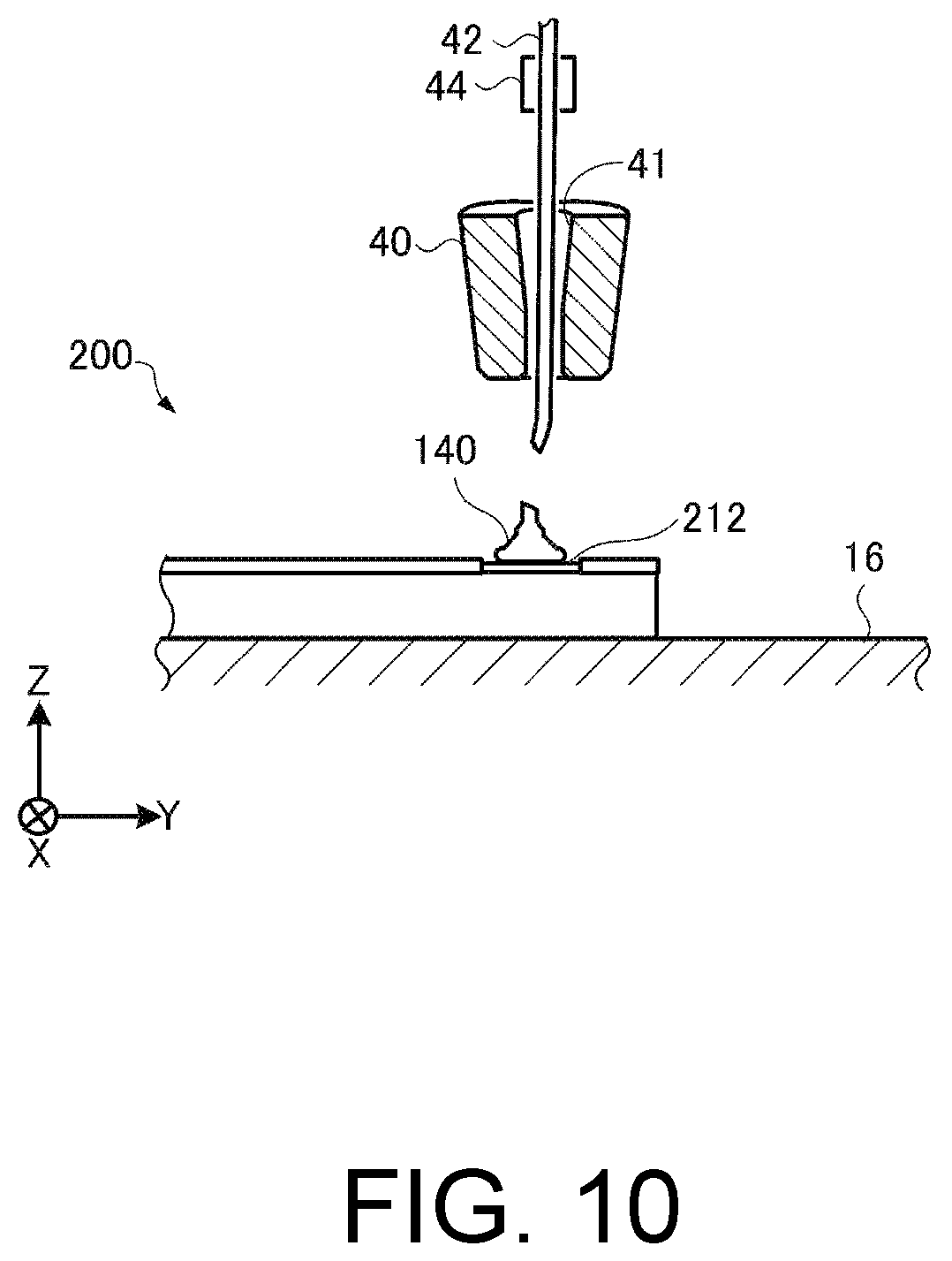 Patent US12107067 Figure 14 – Wire bonding device, wire cutting method and non-transitory computer-readable recording medium recording program