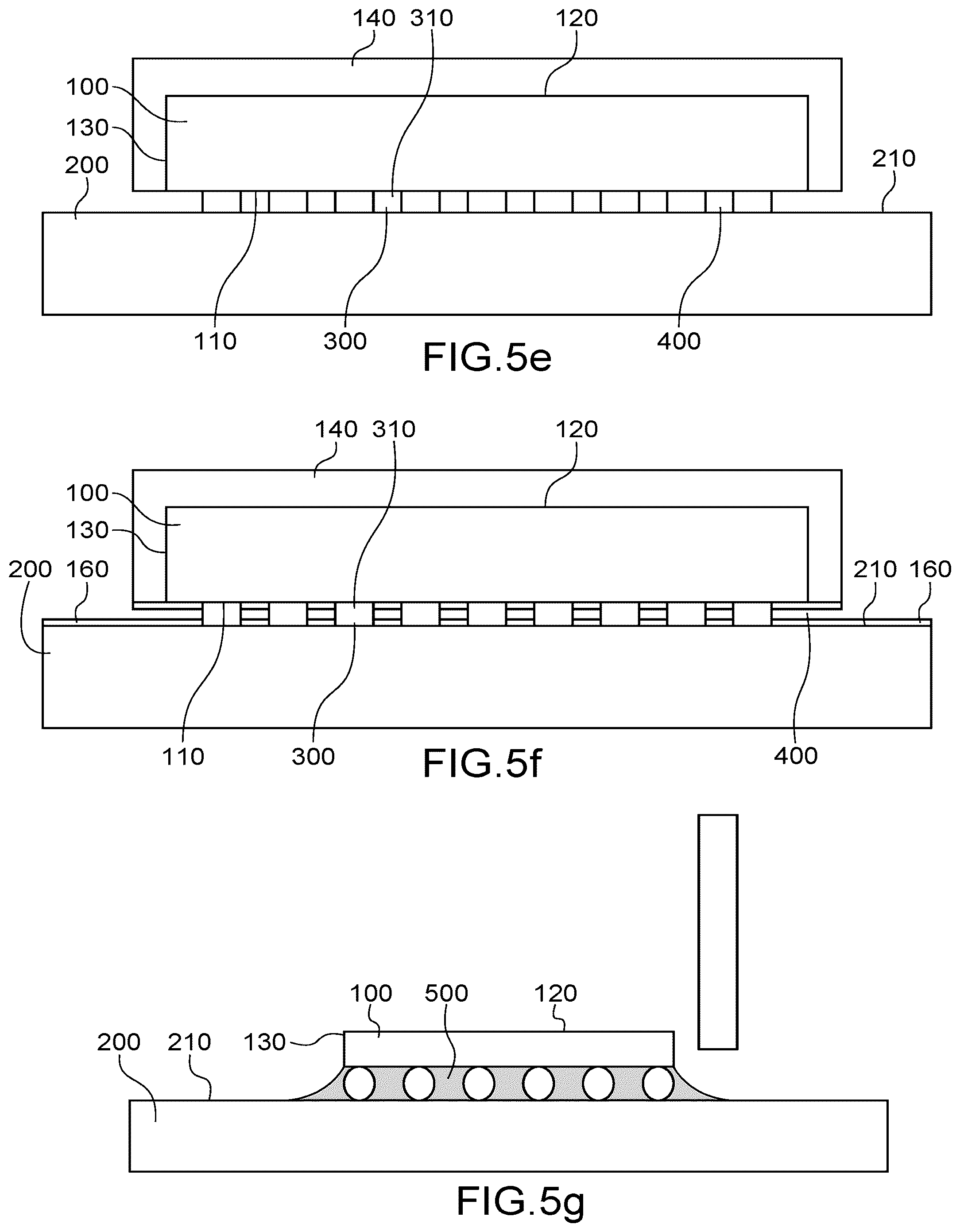 Patent US12107069 Figure 4 – Method for manufacturing a structure