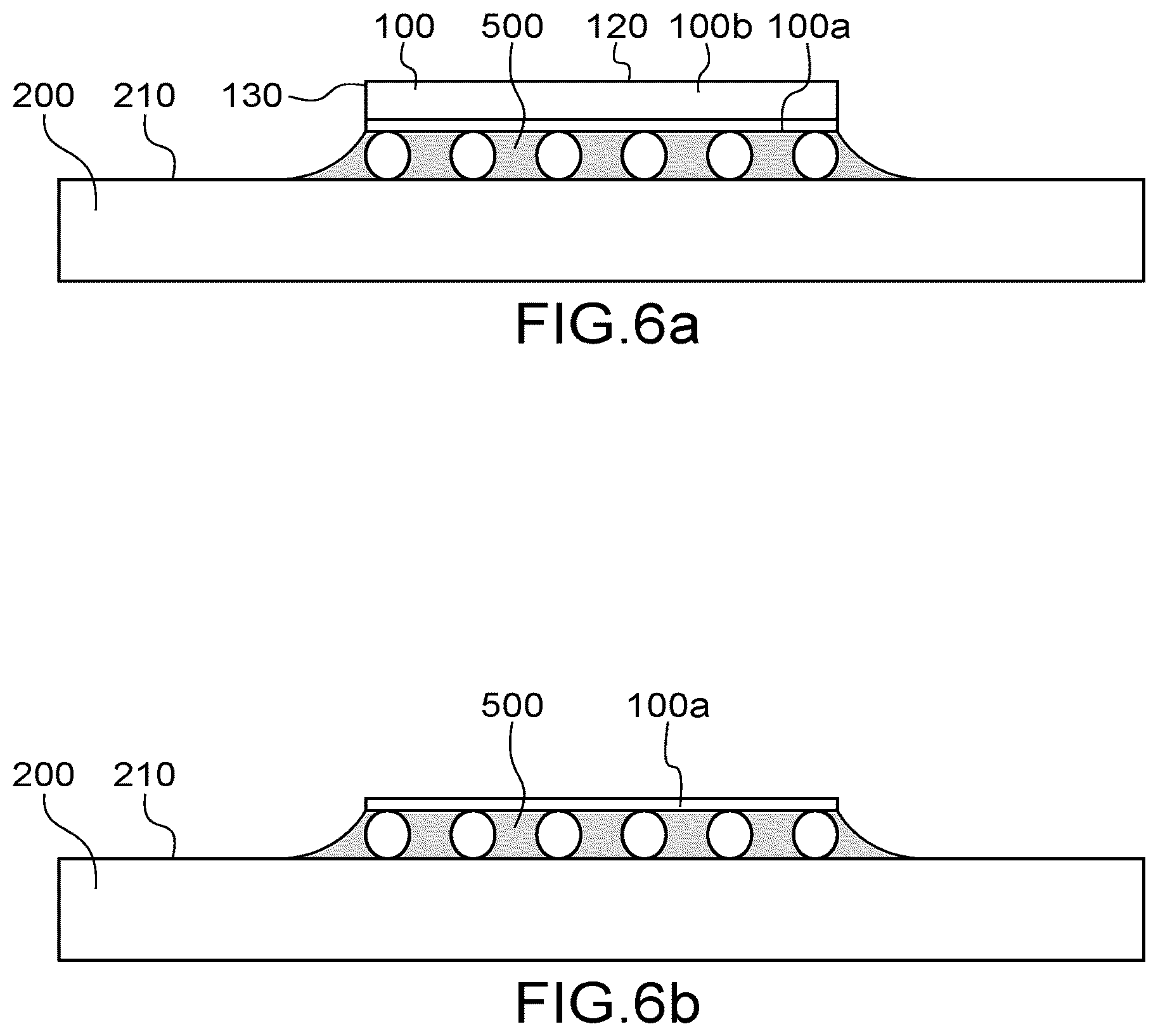 Patent US12107069 Figure 5 – Method for manufacturing a structure