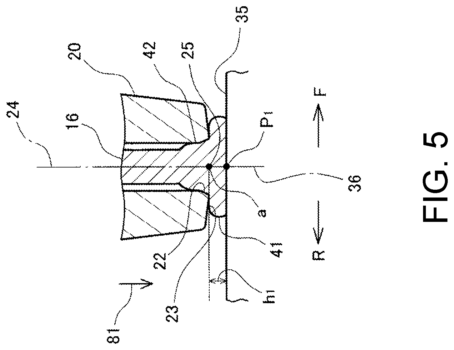 Patent US12107070 Figure 5 – Wire bonding apparatus and method for manufacturing semiconductor device