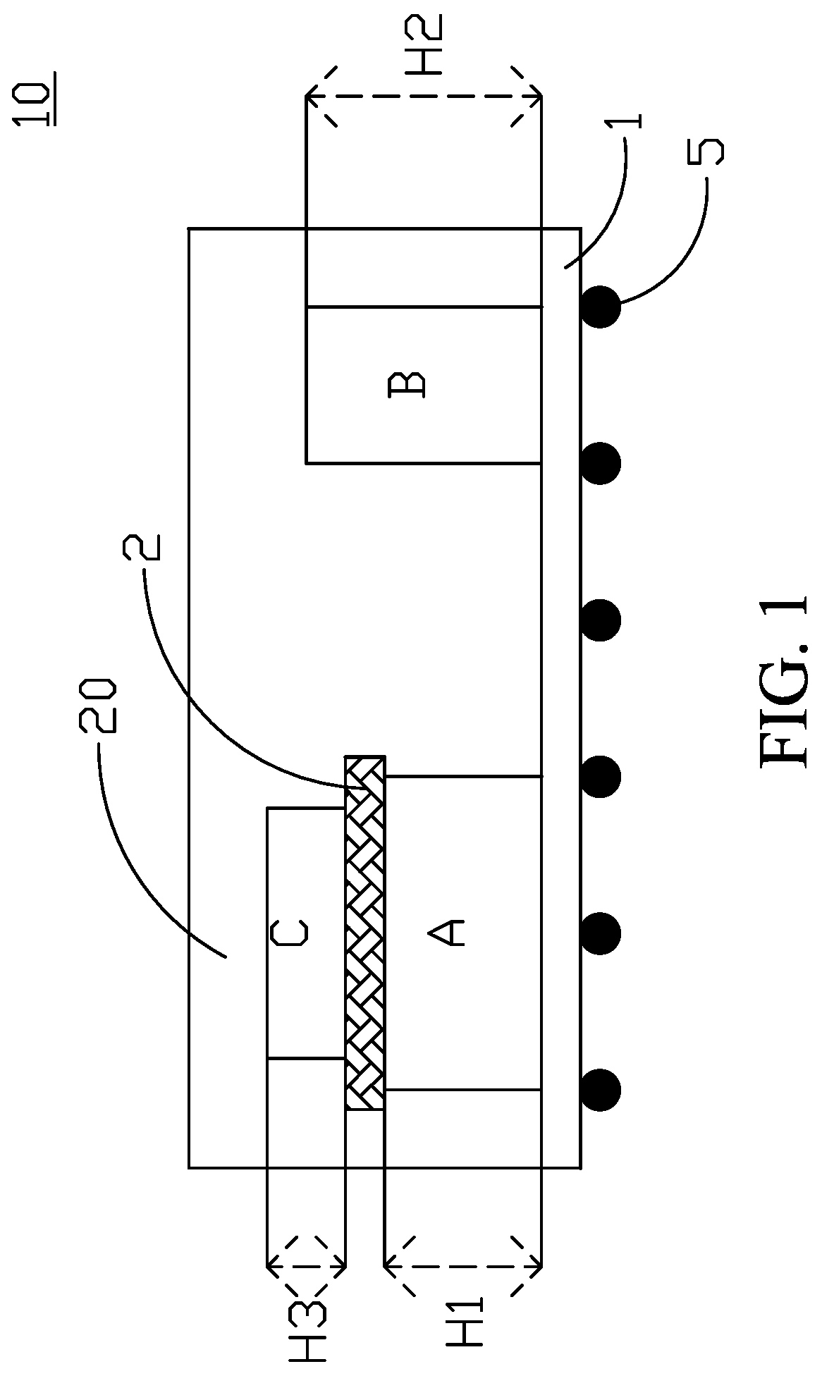 Patent US12107071 — System-in-package chip of printer driver system — Figure 1