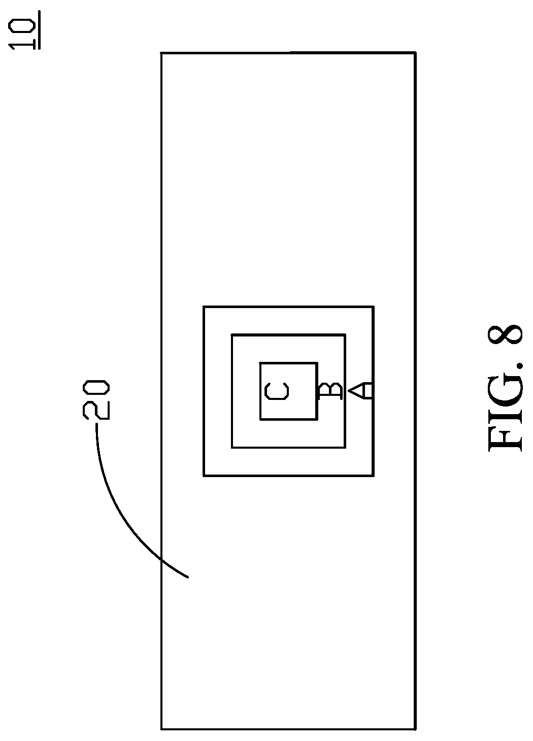 Patent US12107071 Figure 8 – System-in-package chip of printer driver system