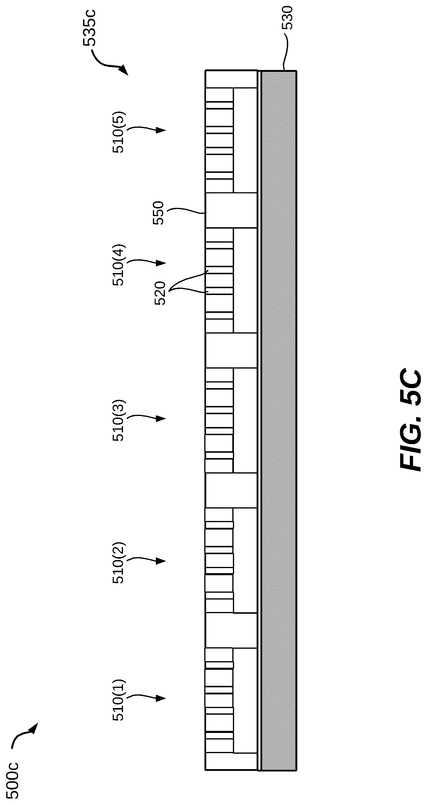 Patent US12107072 Figure 10 – Display backplane including an array of tiles