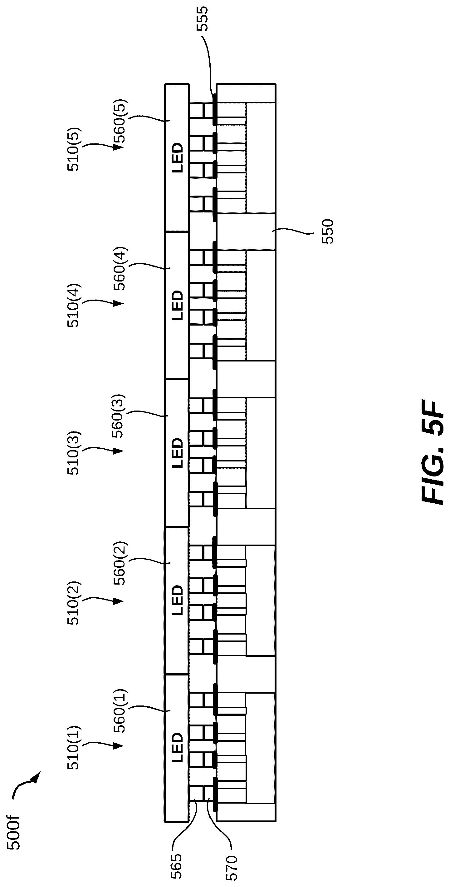 Patent US12107072 Figure 13 – Display backplane including an array of tiles