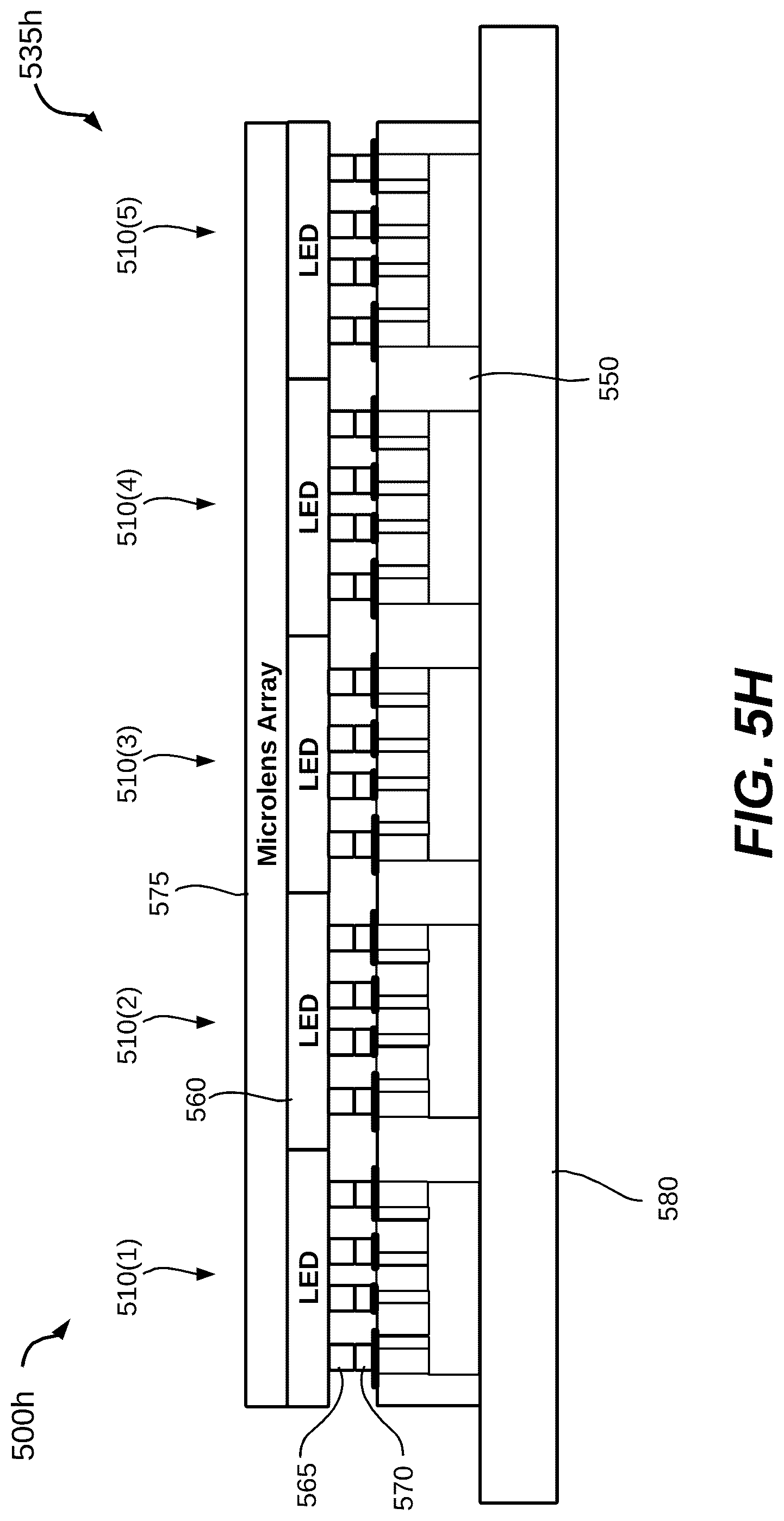 Patent US12107072 Figure 15 – Display backplane including an array of tiles