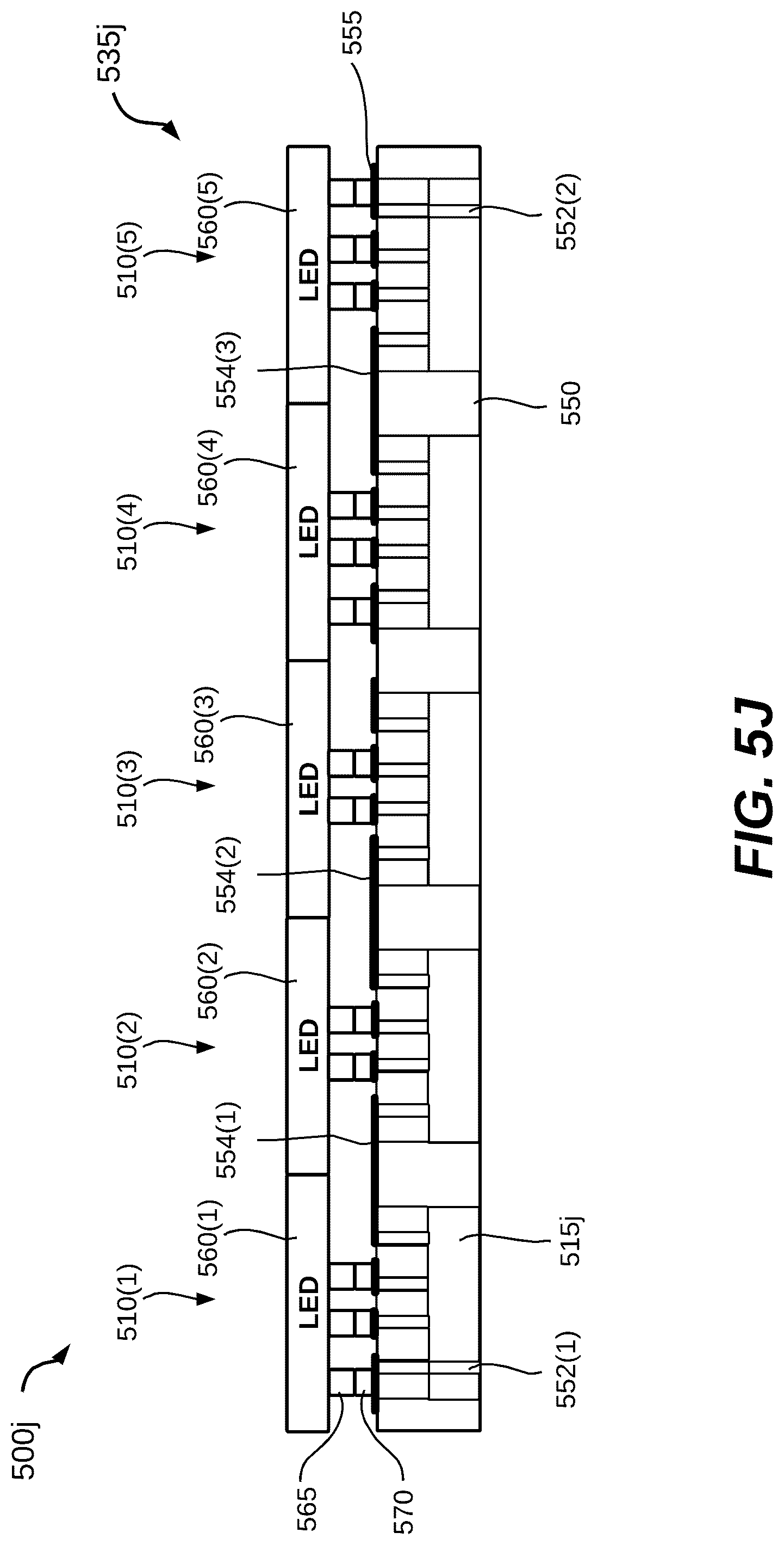 Patent US12107072 Figure 17 – Display backplane including an array of tiles