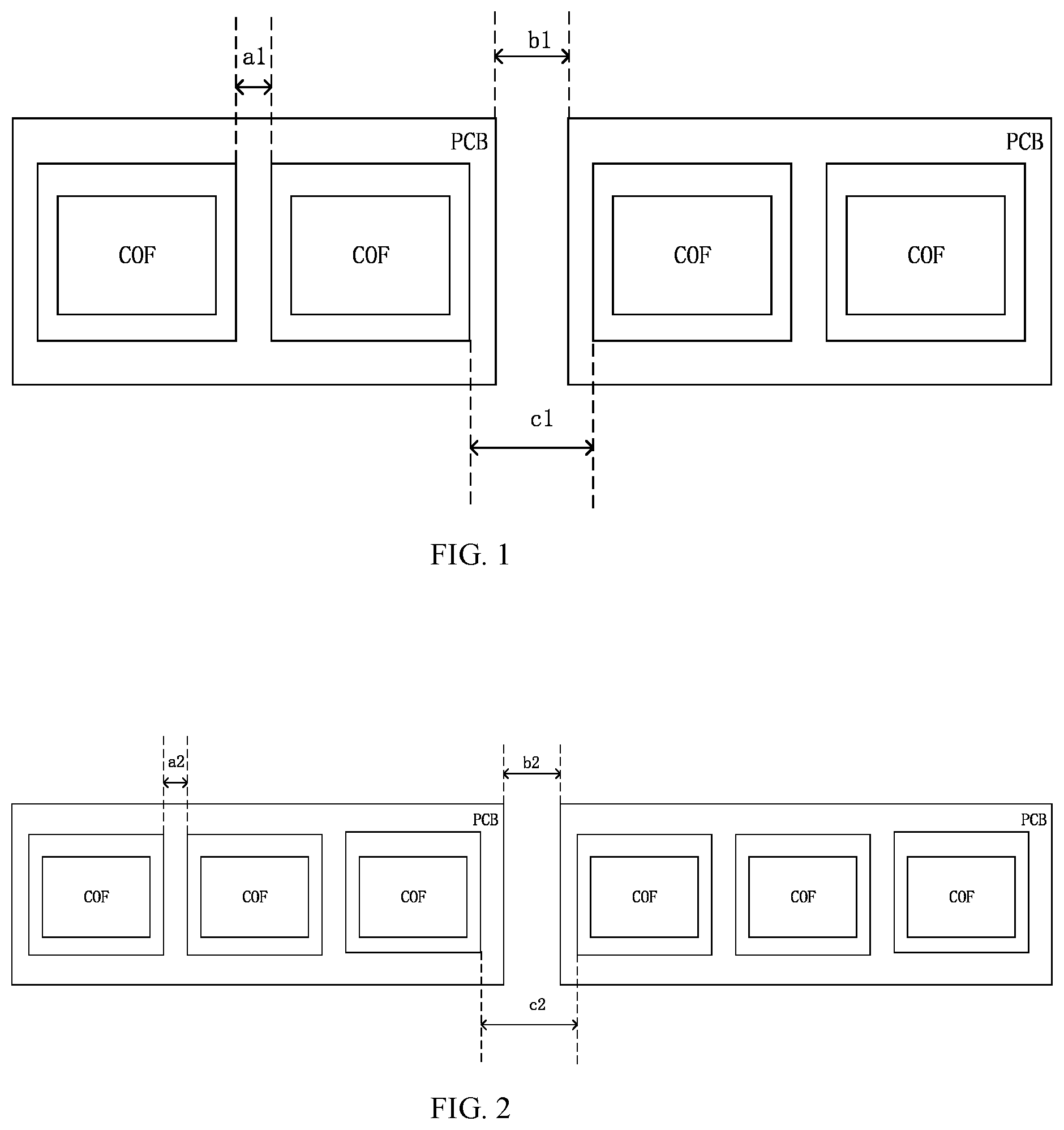 Patent US12107073 Figure 1 – Display device and method for bonding the same