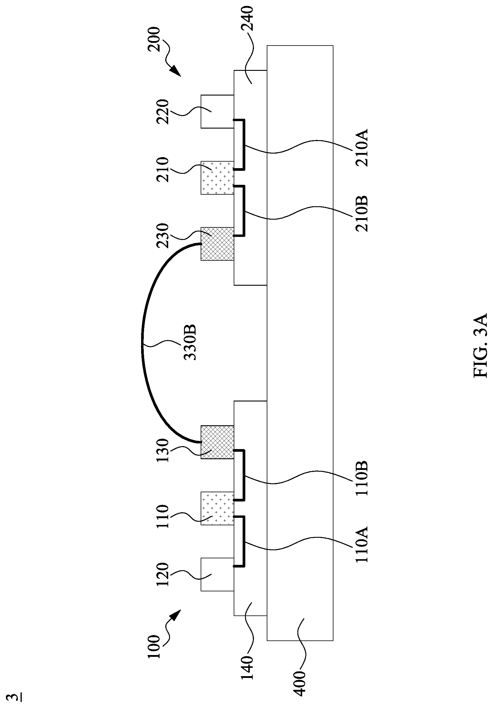 Patent US12107074 Figure 8 – Semiconductor package including processing element and I/O element