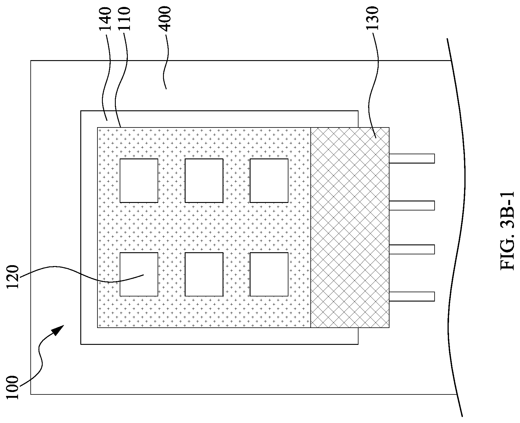 Patent US12107074 Figure 10 – Semiconductor package including processing element and I/O element