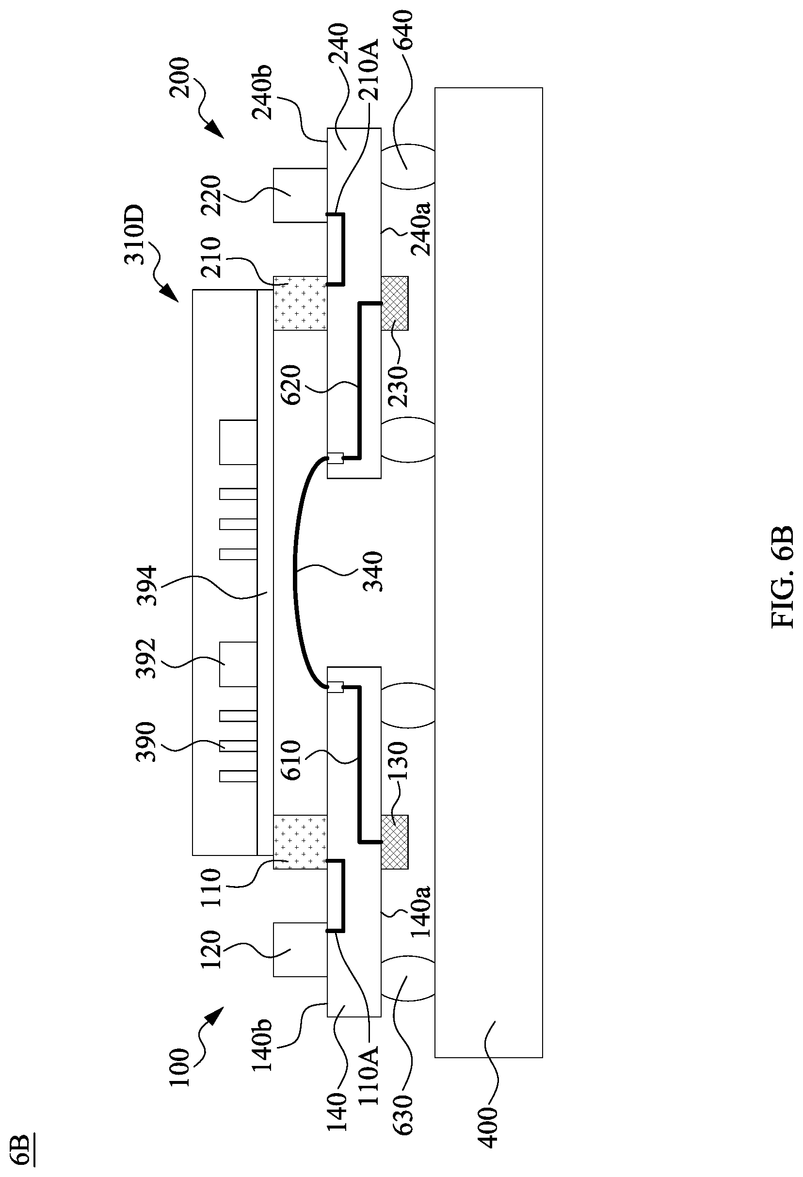 Patent US12107074 Figure 17 – Semiconductor package including processing element and I/O element