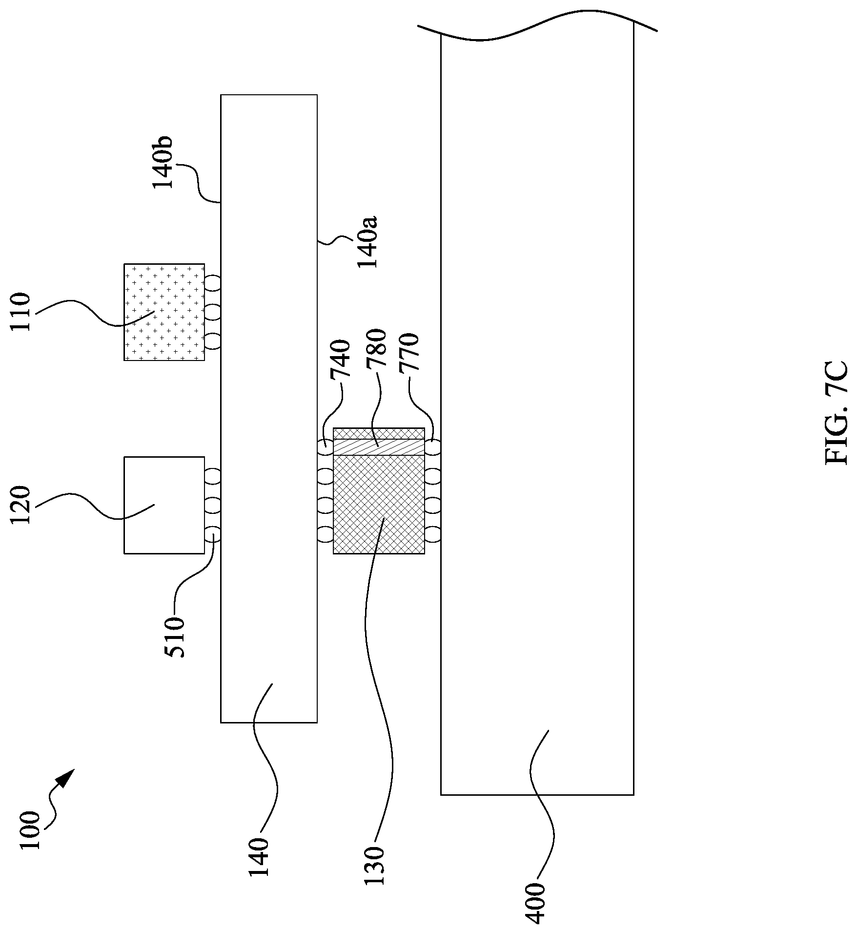Patent US12107074 Figure 20 – Semiconductor package including processing element and I/O element