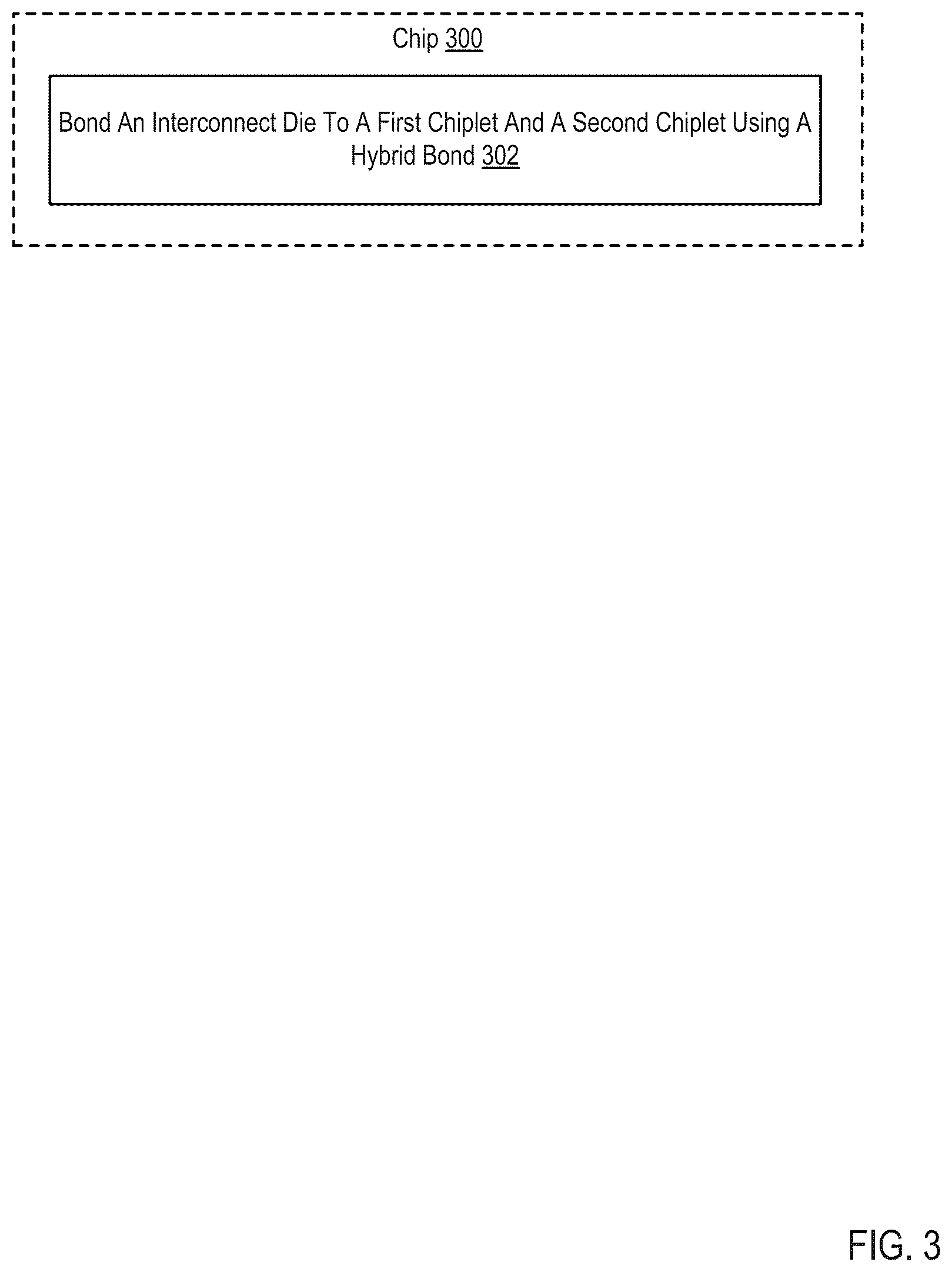 Patent US12107075 Figure 7 – Hybrid bonded interconnect bridging
