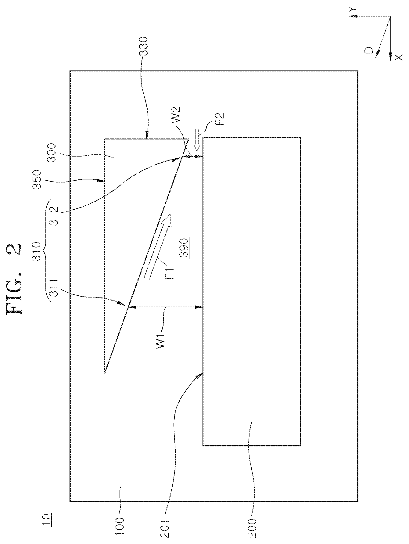 Patent US12107077 Figure 2 – Stack packages including supporter