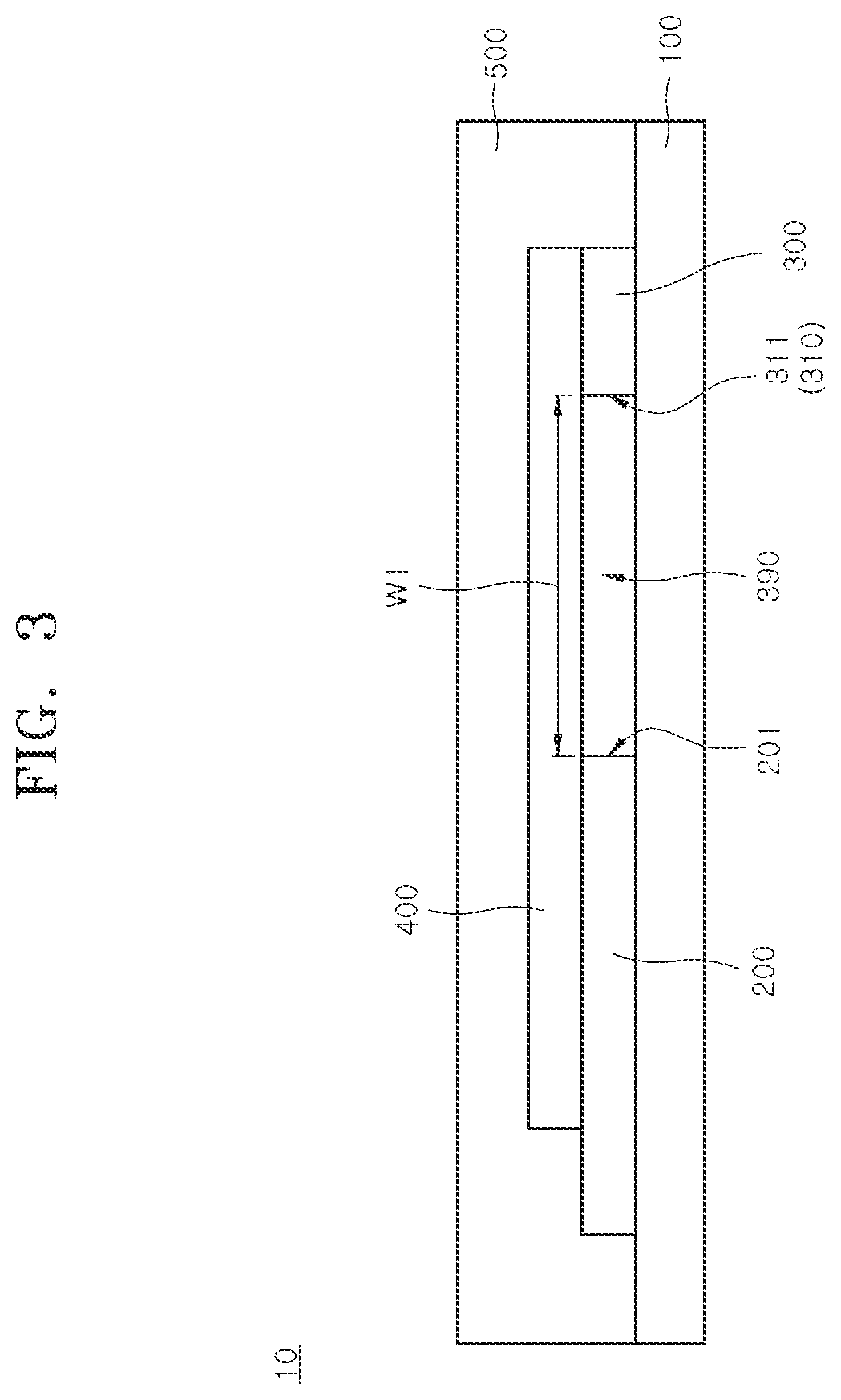Patent US12107077 Figure 3 – Stack packages including supporter