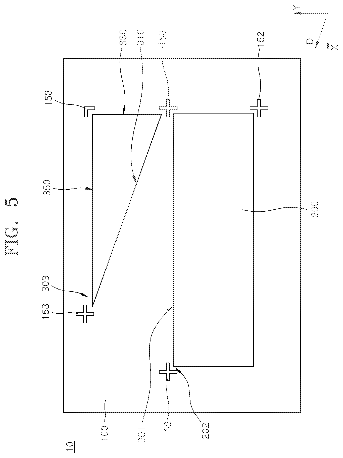 Patent US12107077 Figure 5 – Stack packages including supporter