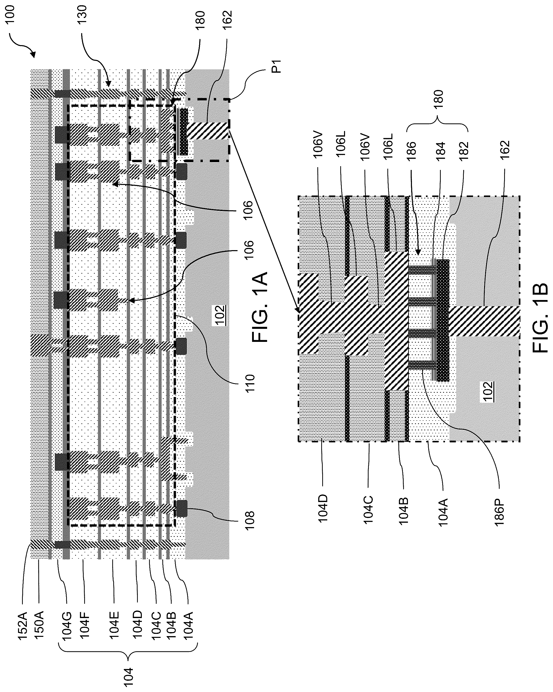 Patent US12107078 Figure 1 – Semiconductor die including fuse structure and methods for forming the same