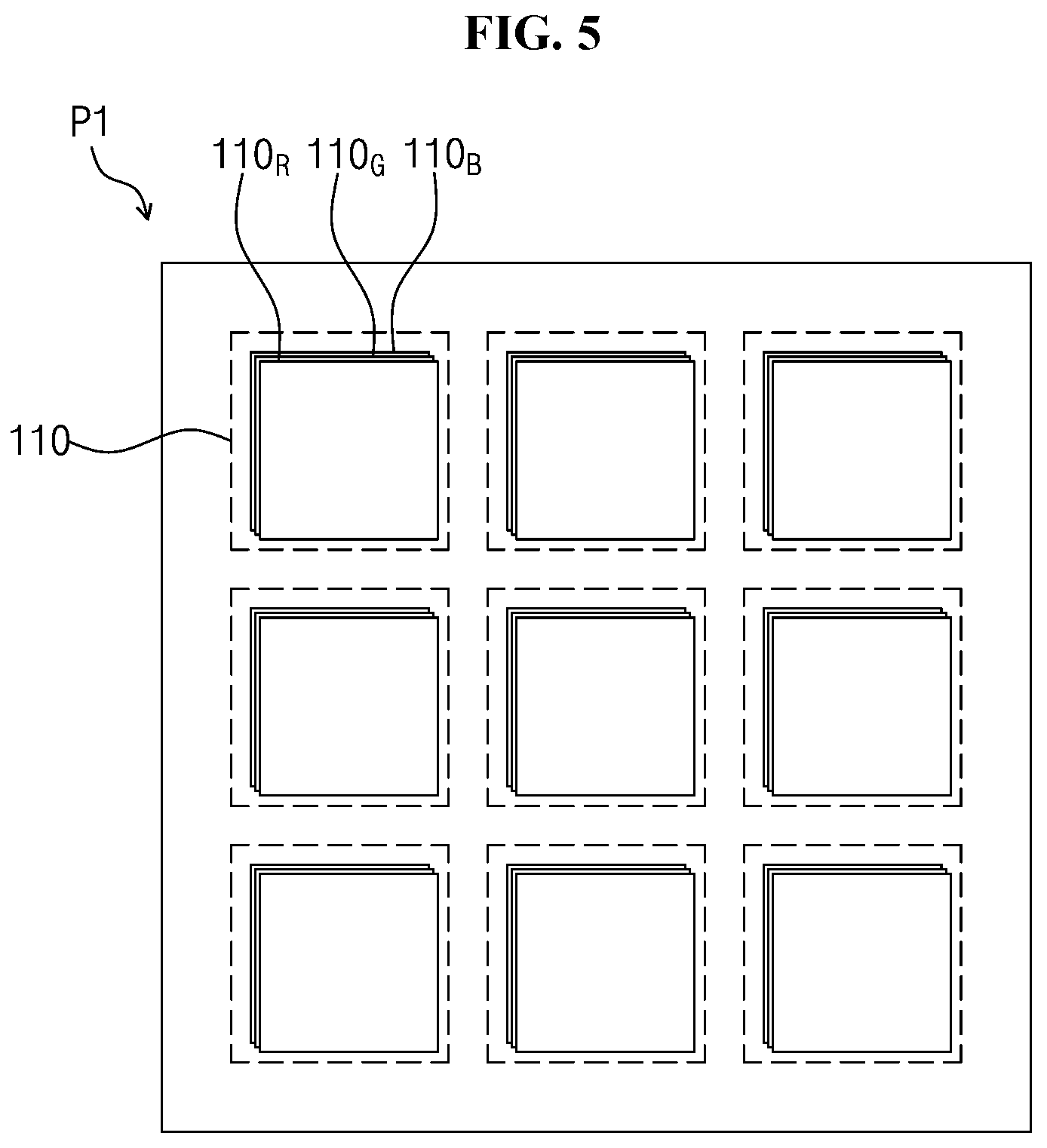 Patent US12107081 Figure 3 – LED unit for display and display apparatus having the same