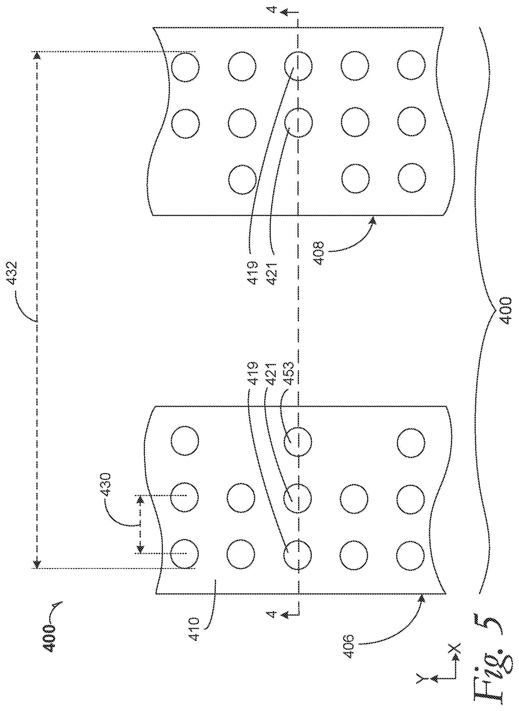 Patent US12107082 Figure 5 – Offset interposers for large-bottom packages and large-die package-on-package structures