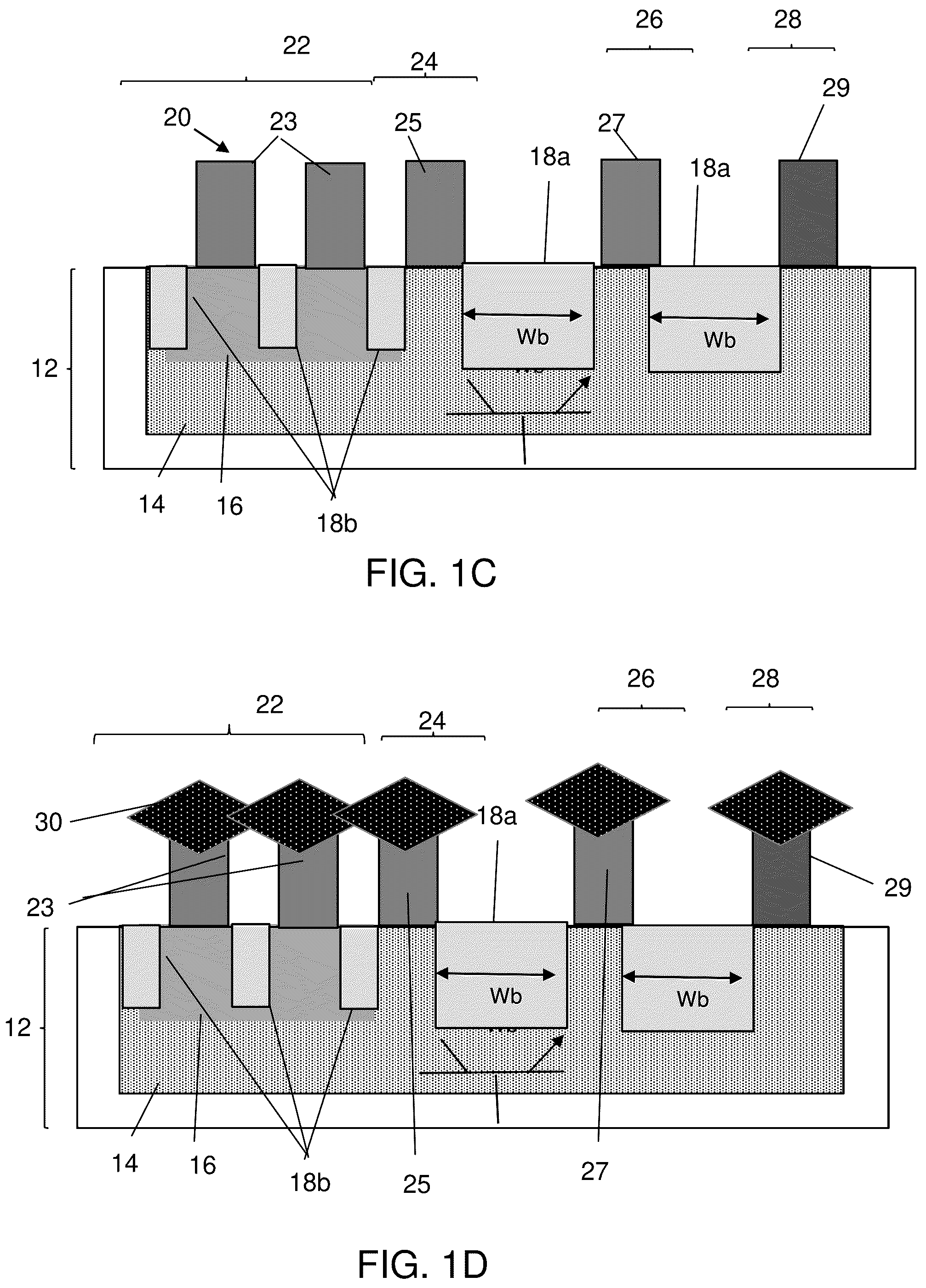 Patent US12107083 Figure 2 – Fin-based and bipolar electrostatic discharge devices