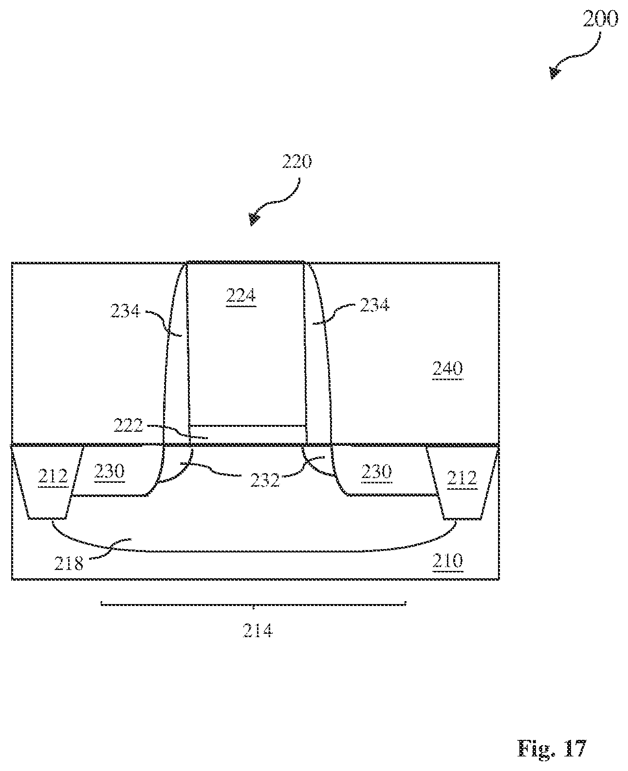 Patent US12107086 Figure 18 – Field effect transistor contact with reduced contact resistance