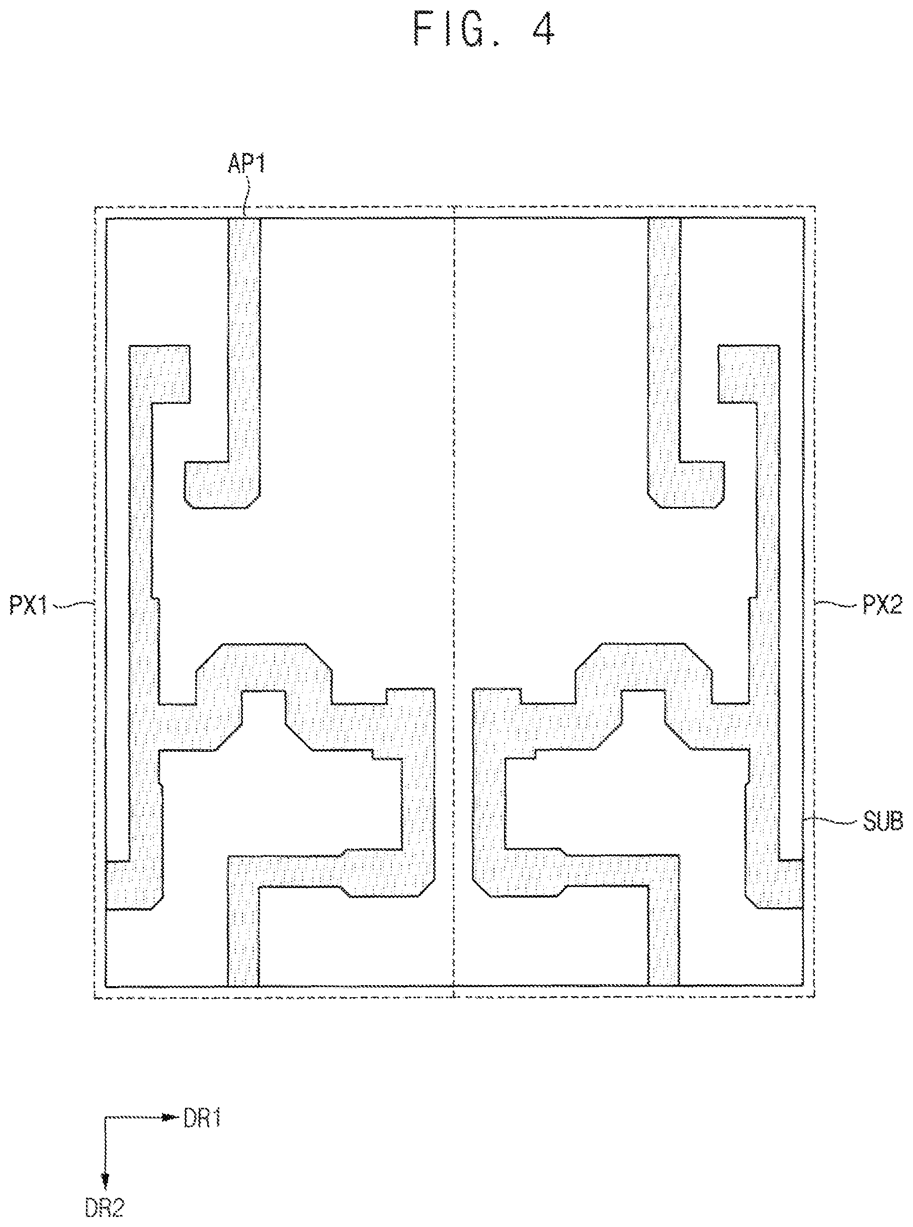 Patent US12107088 Figure 4 – Display device