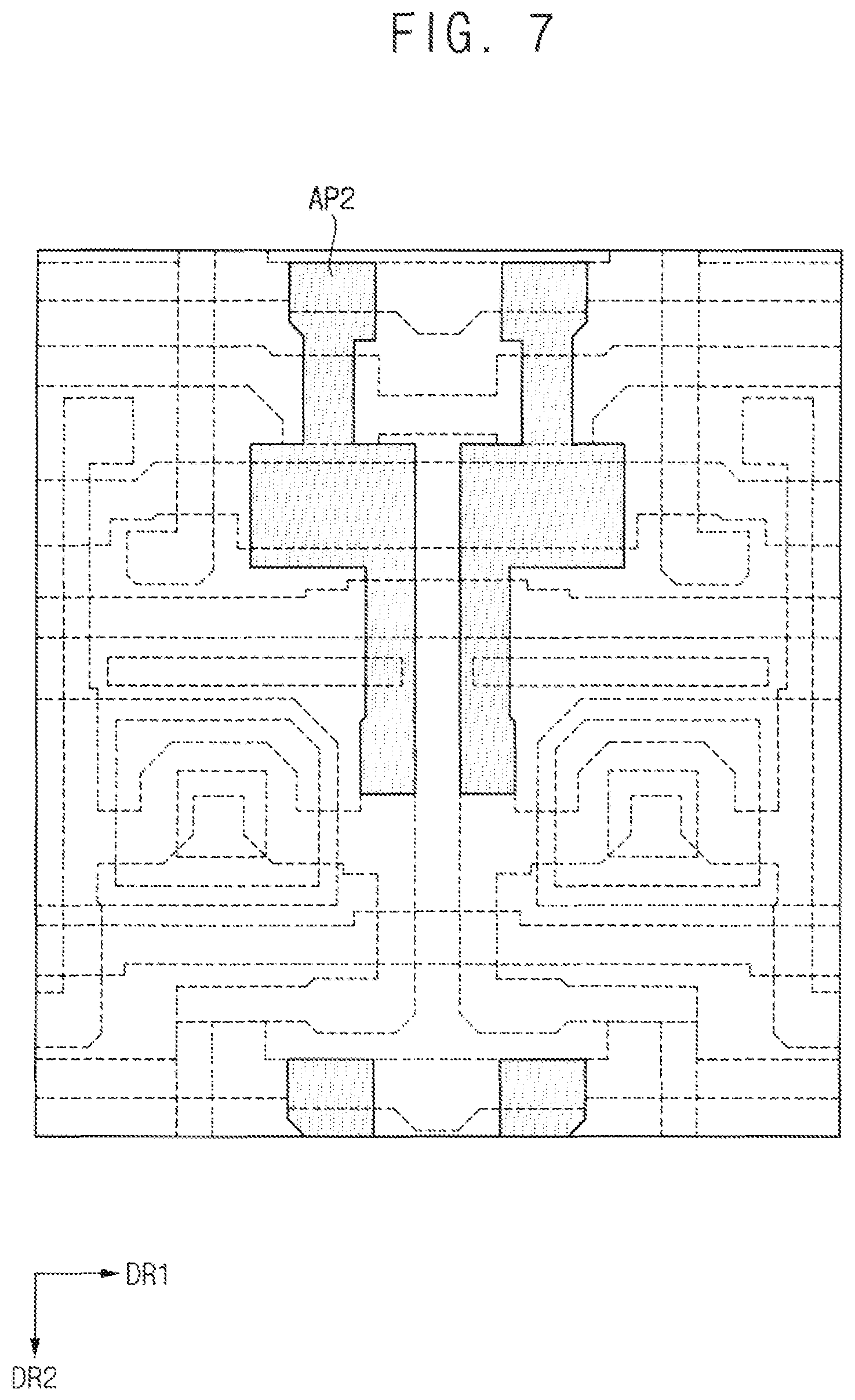 Patent US12107088 Figure 7 – Display device