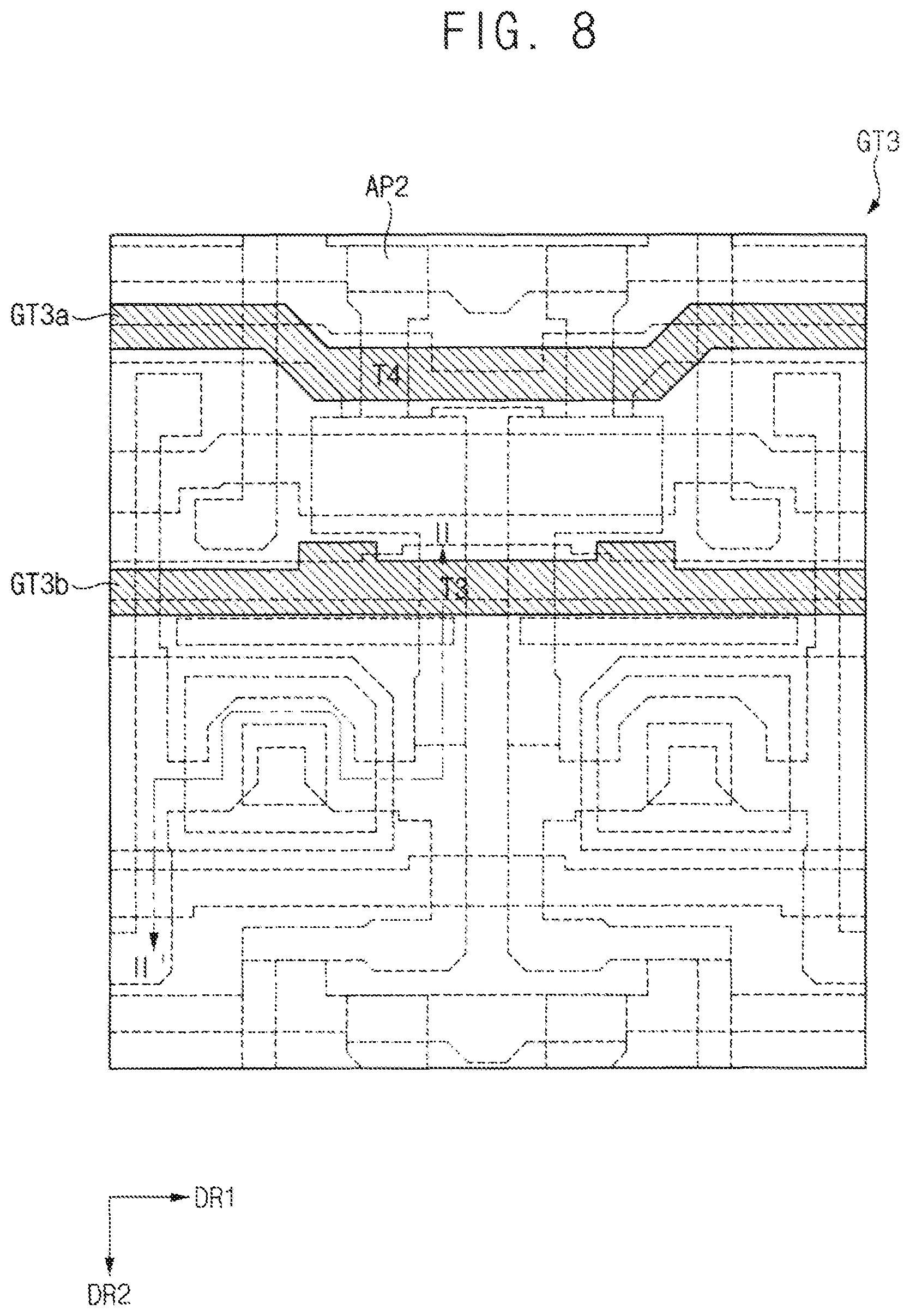 Patent US12107088 Figure 8 – Display device
