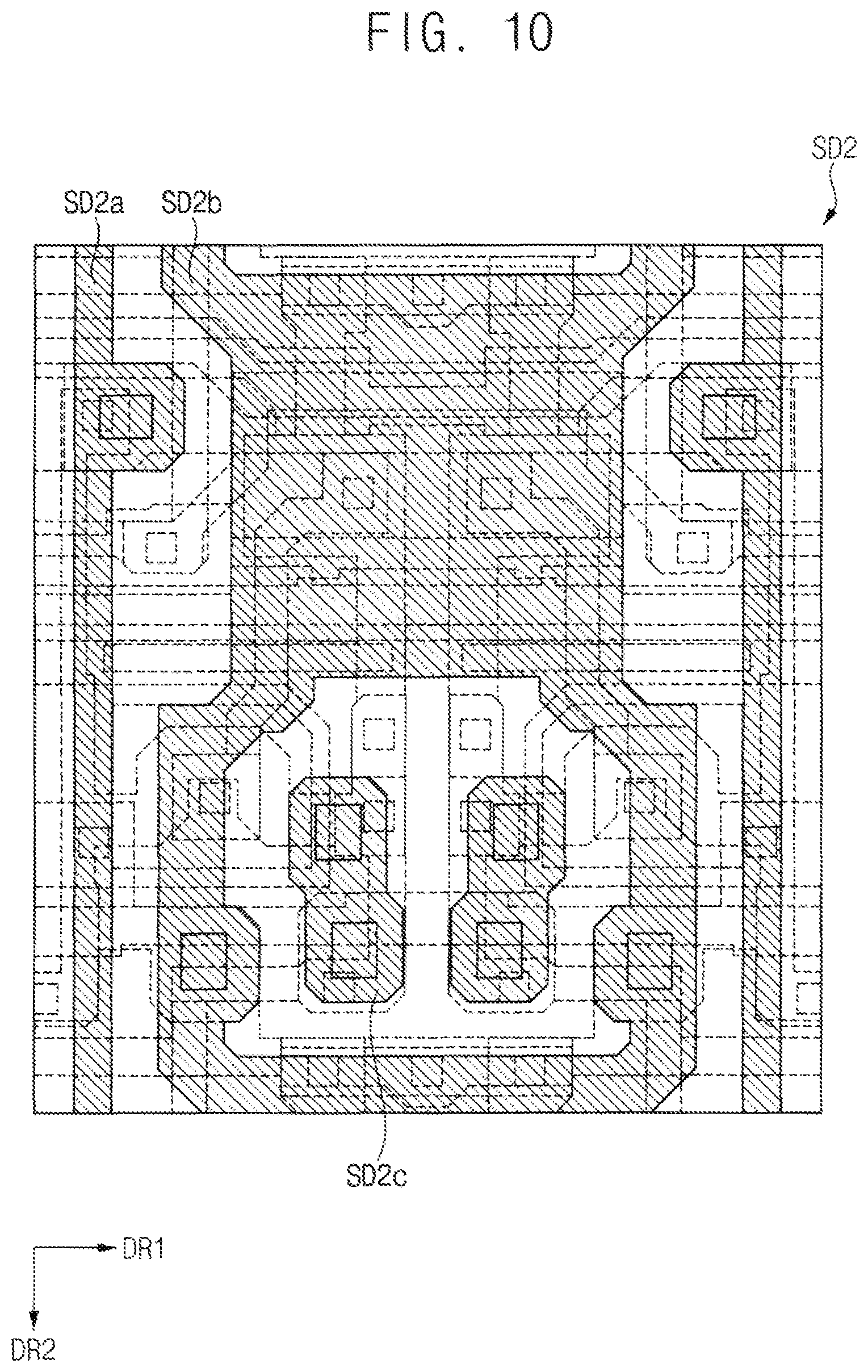 Patent US12107088 Figure 10 – Display device