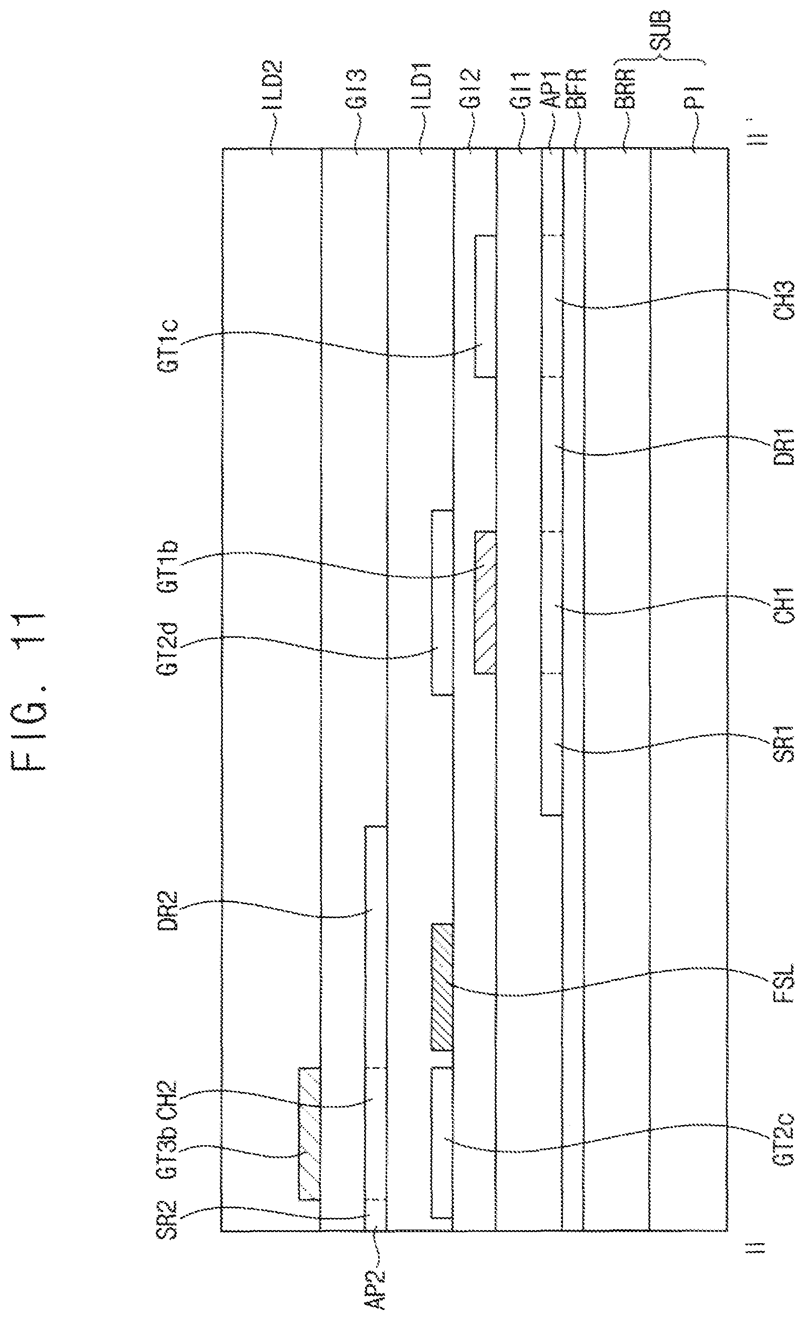 Patent US12107088 Figure 11 – Display device