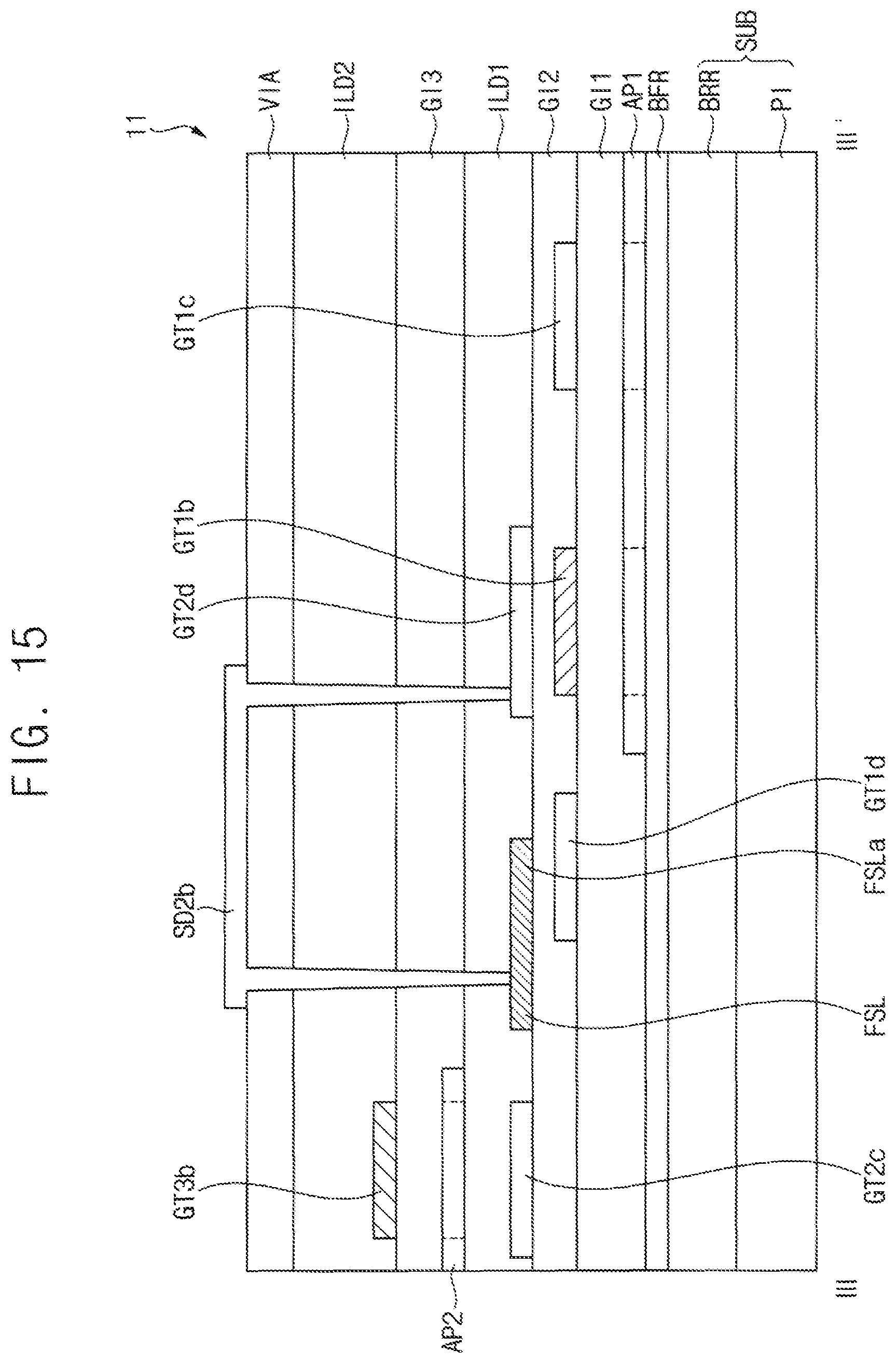 Patent US12107088 Figure 15 – Display device
