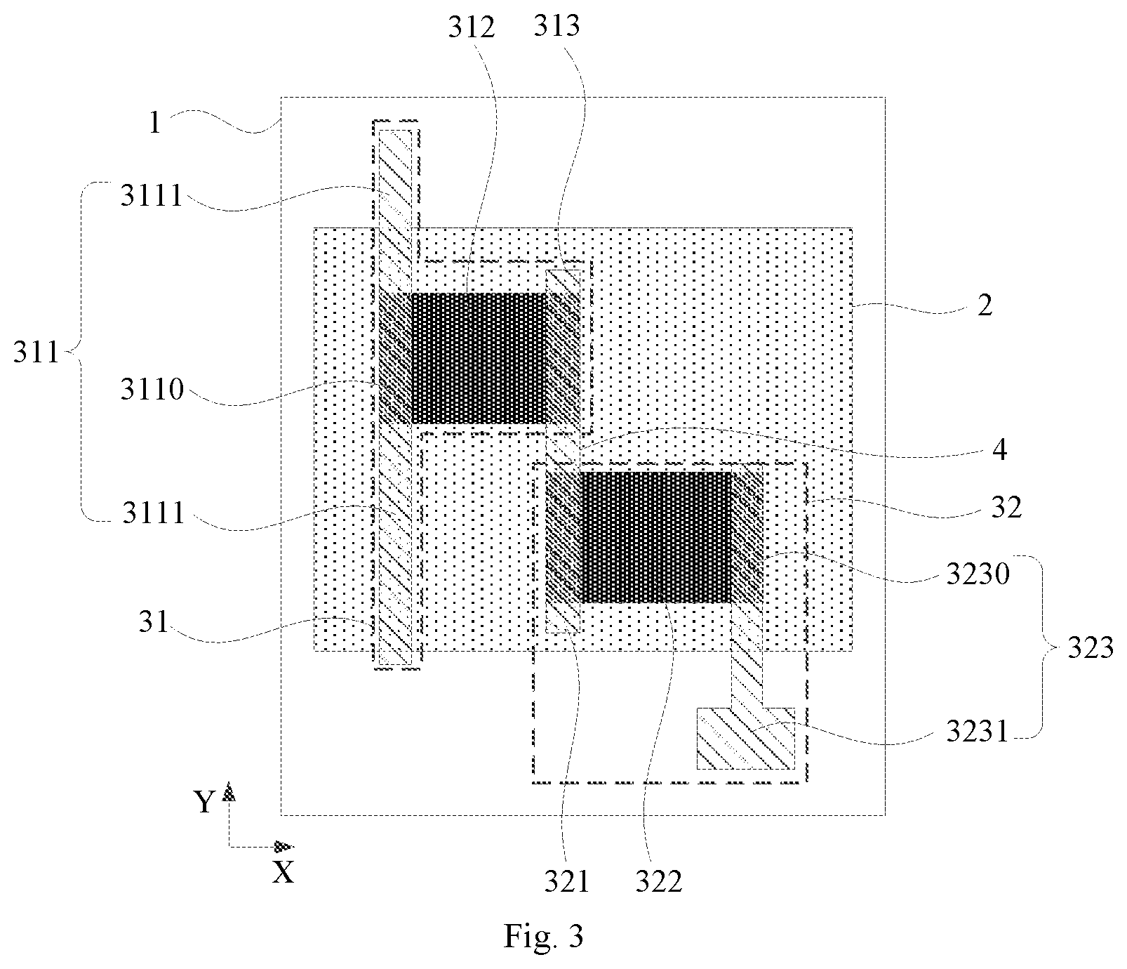 Patent US12107089 Figure 2 – Oxide thin film transistor and method for driving the same, display device