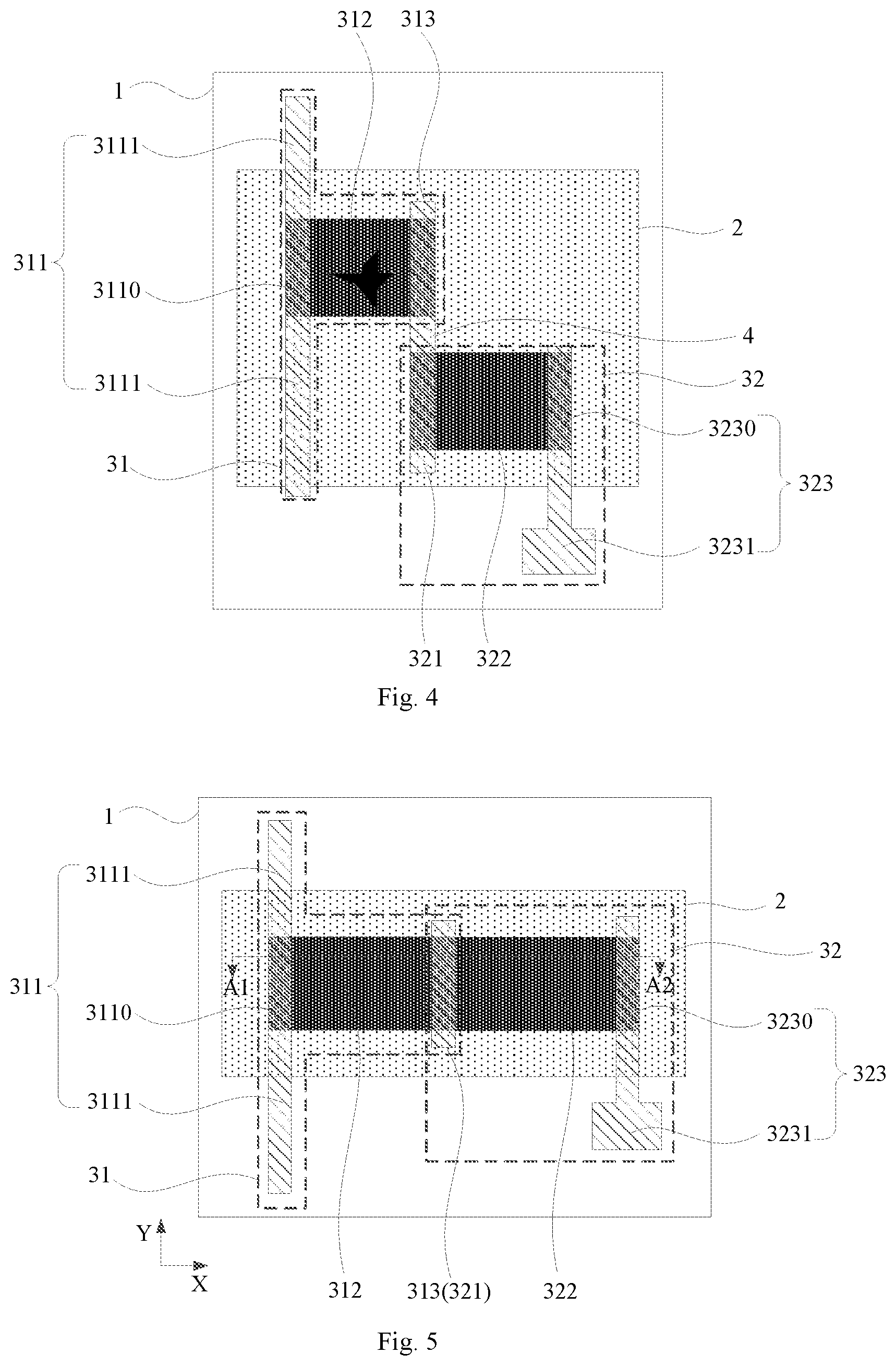 Patent US12107089 Figure 3 – Oxide thin film transistor and method for driving the same, display device