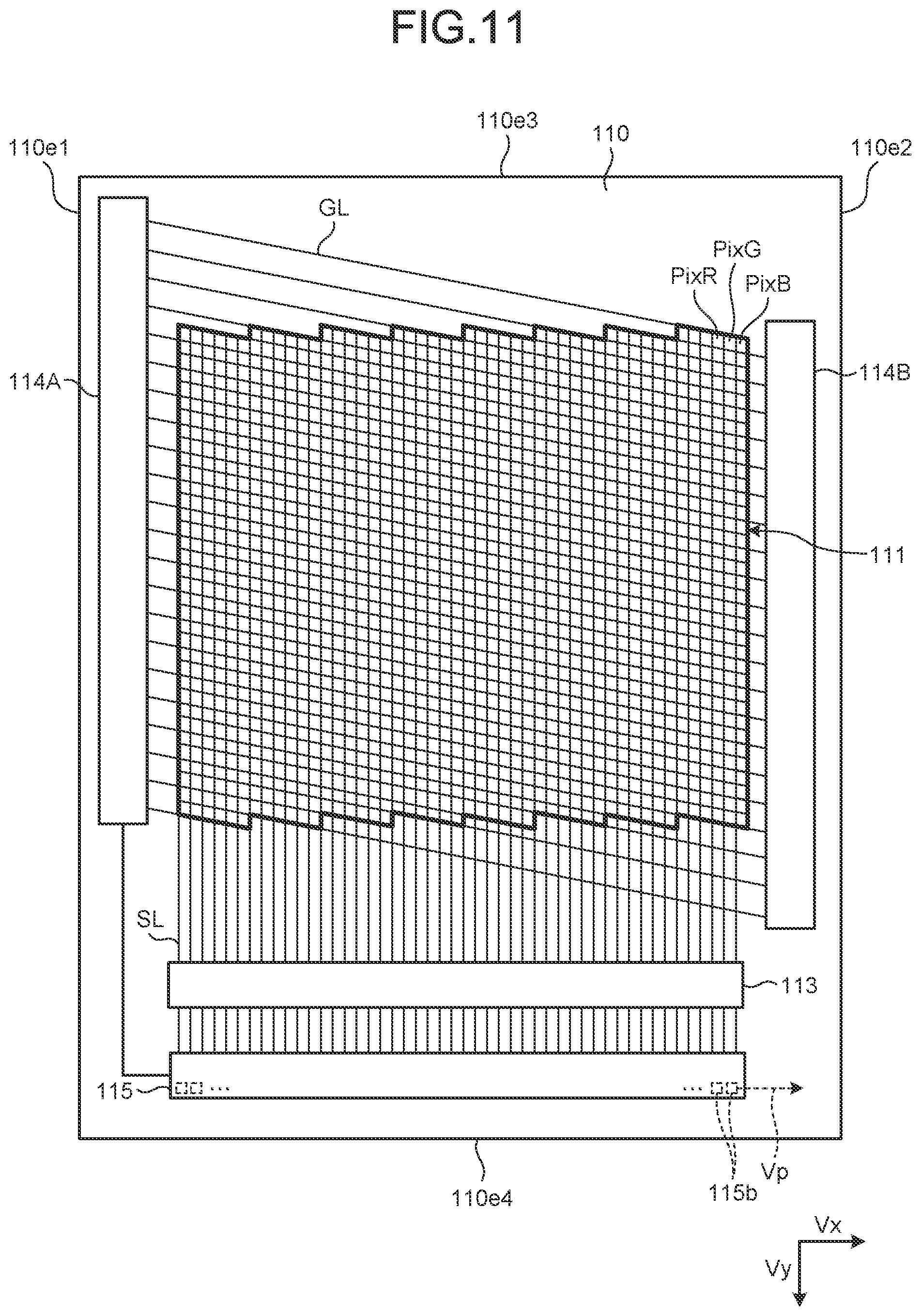 Patent US12107091 Figure 12 – Display device and display system