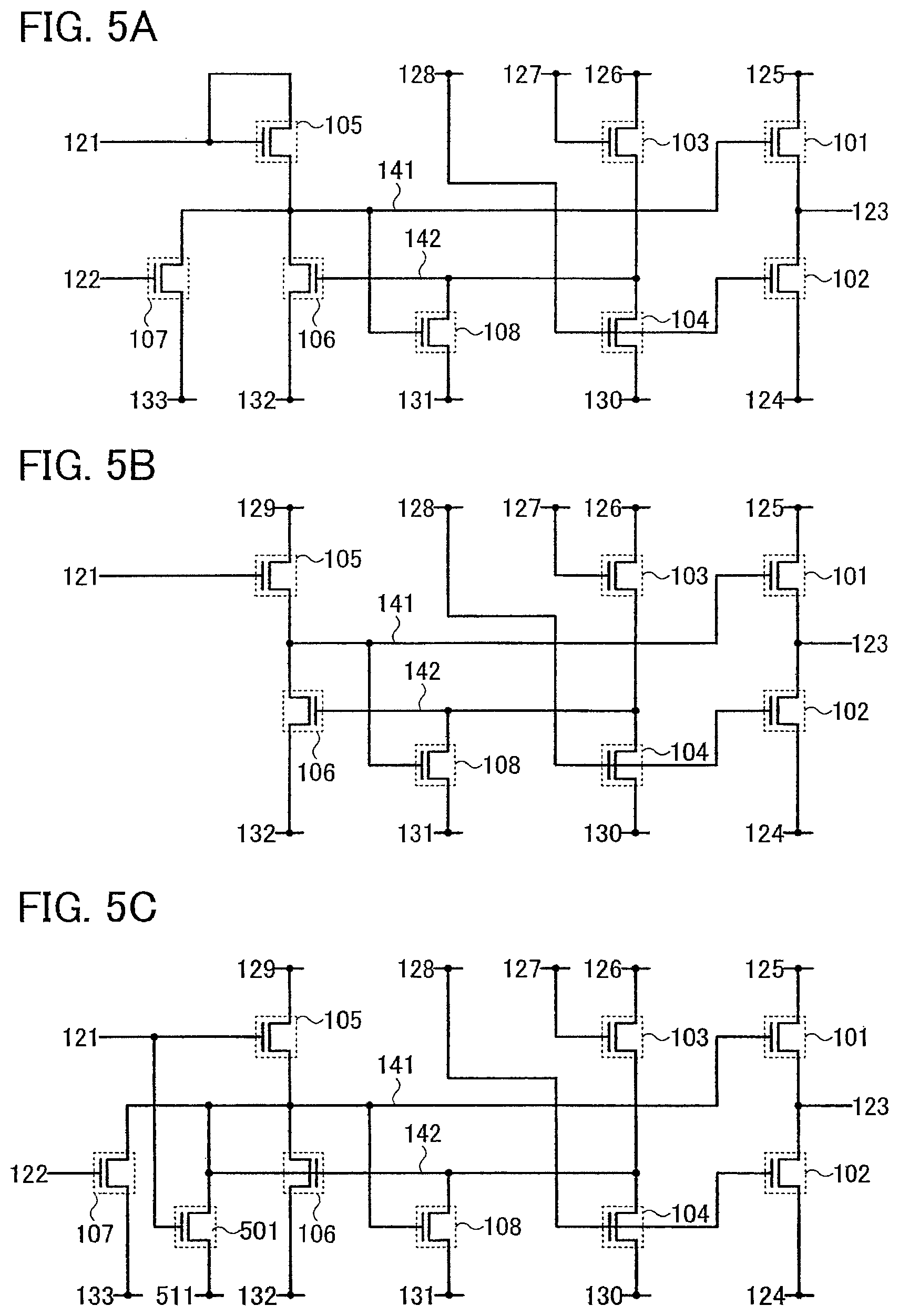 Patent US12107092 Figure 5 – Display device