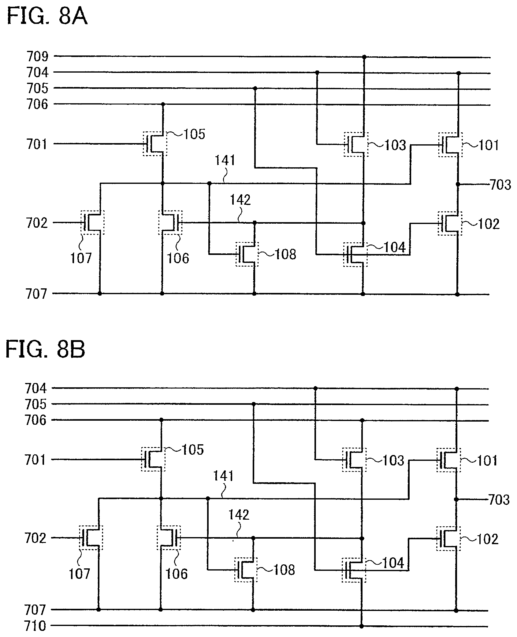 Patent US12107092 Figure 8 – Display device