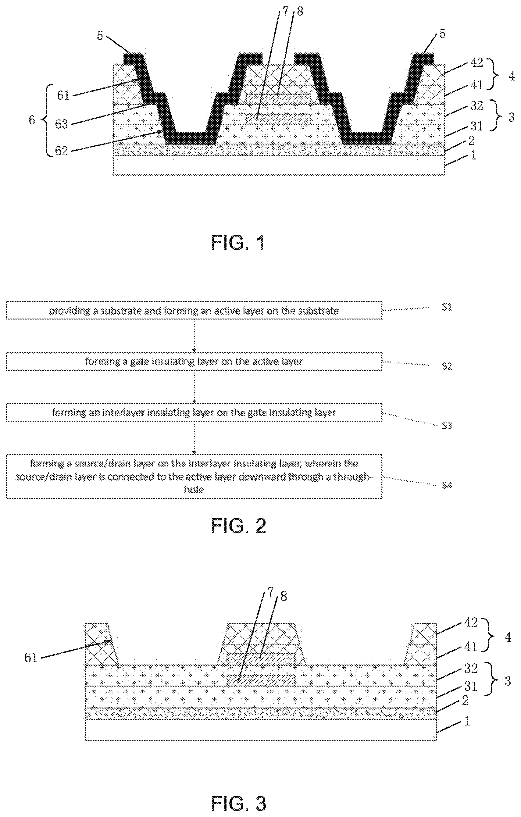Patent US12107093 Figure 1 – Array substrate and manufacturing method thereof, and display panel