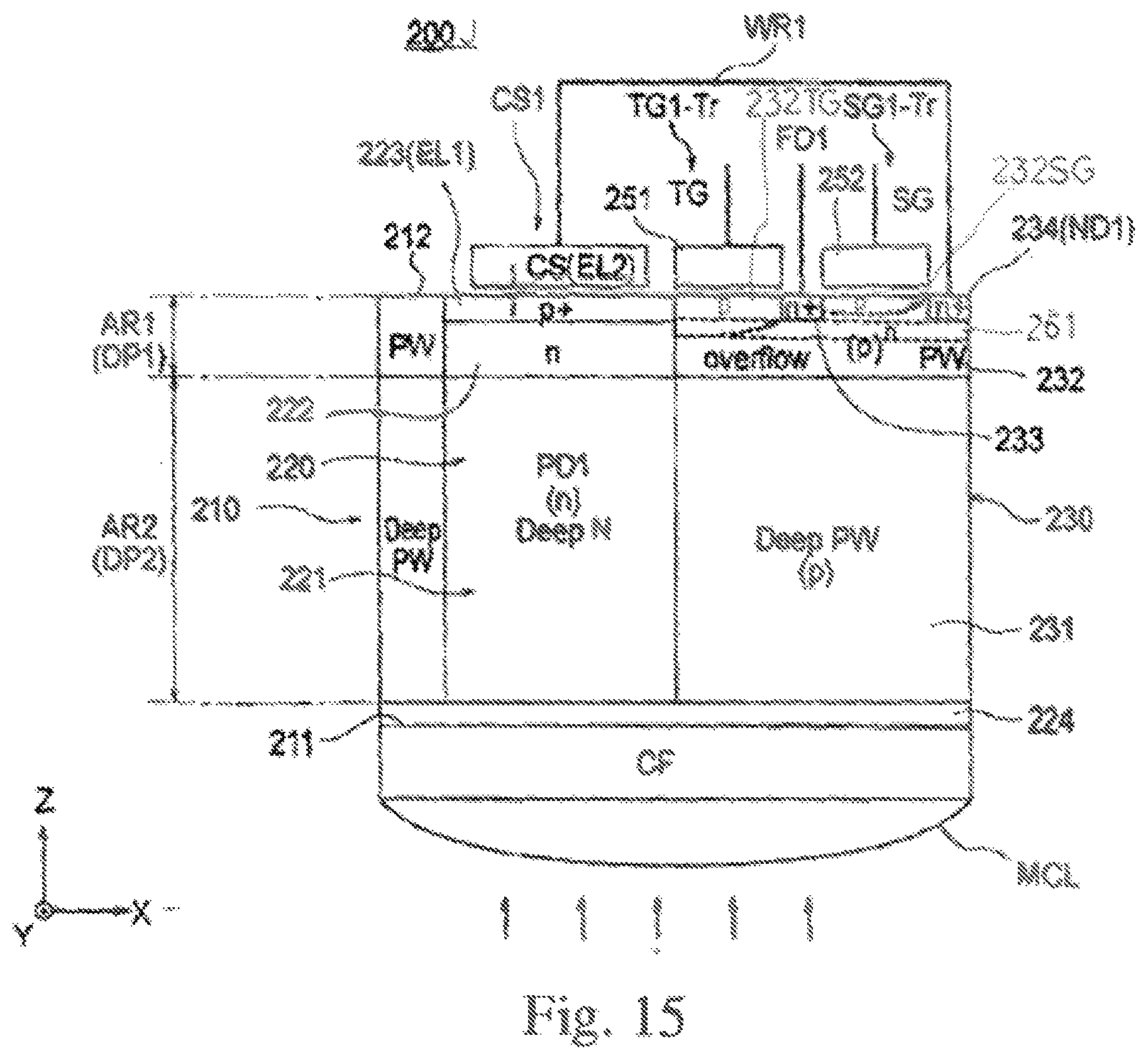 Patent US12107095 Figure 18 – Solid-state imaging device, method for fabricating solid-state imaging device, and electronic apparatus