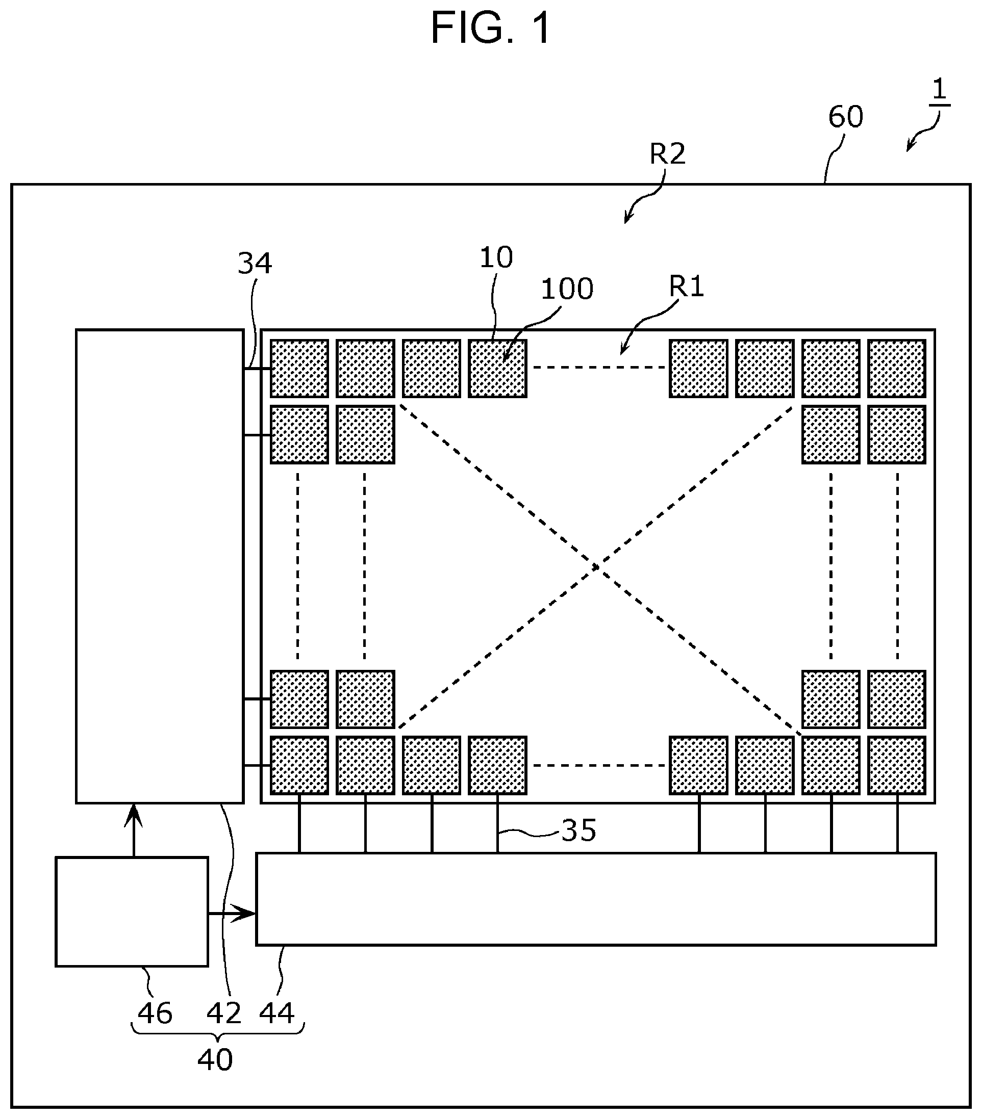 Patent US12107096 Figure 1 – Imaging device