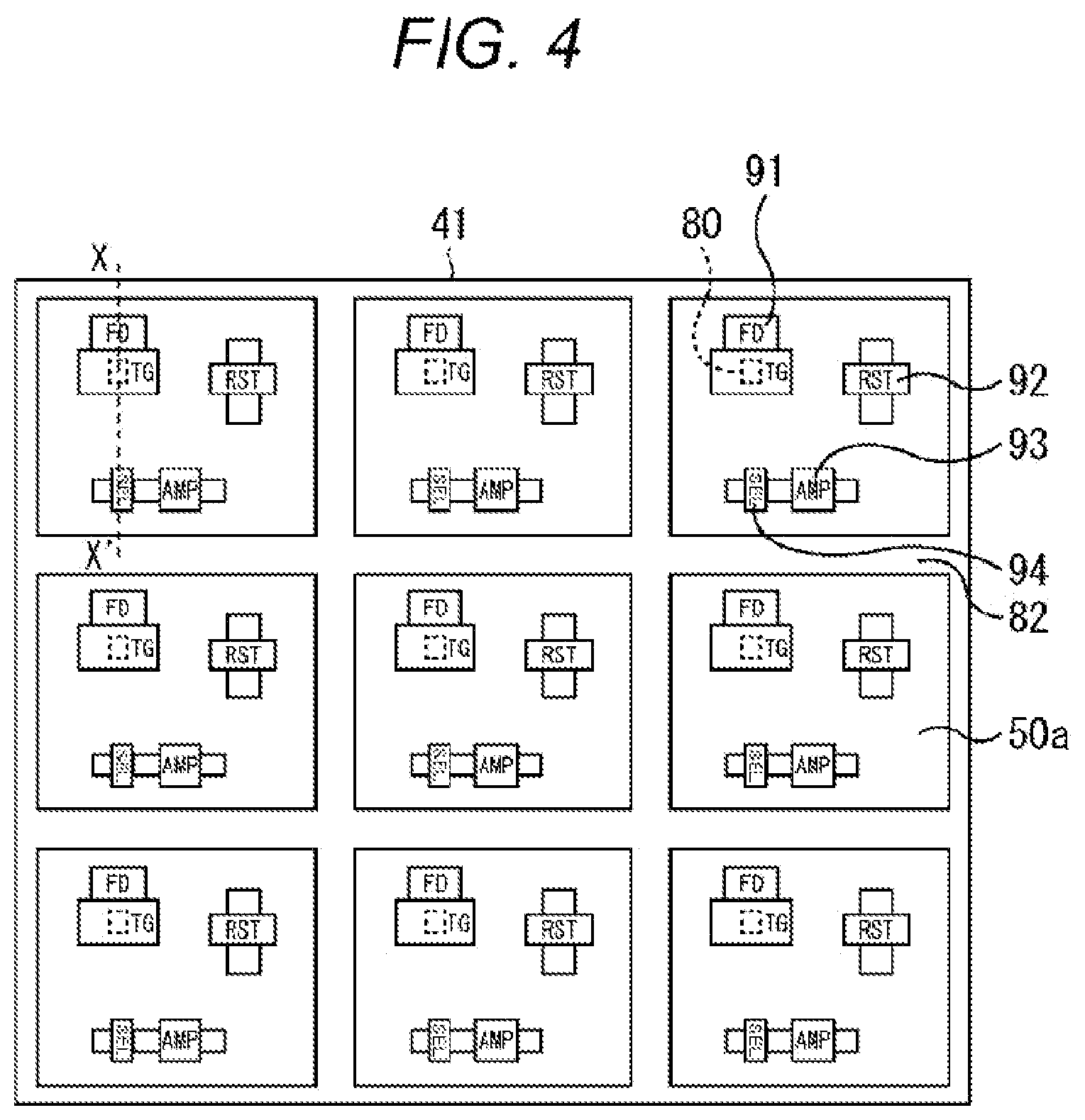 Patent US12107097 Figure 4 – Solid-state imaging device and electronic apparatus