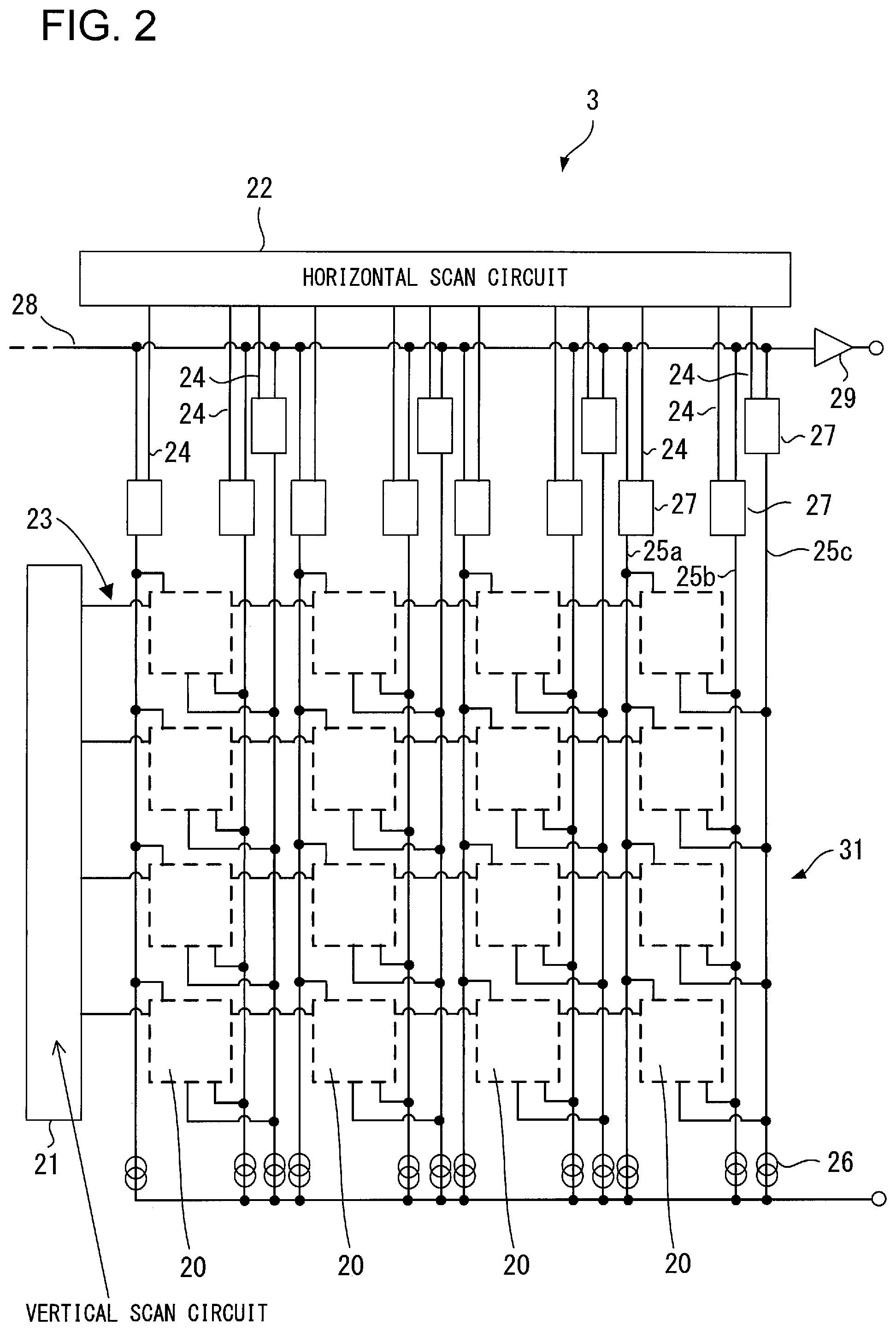 Patent US12107098 Figure 2 – Image sensor, focus adjustment device, and imaging device