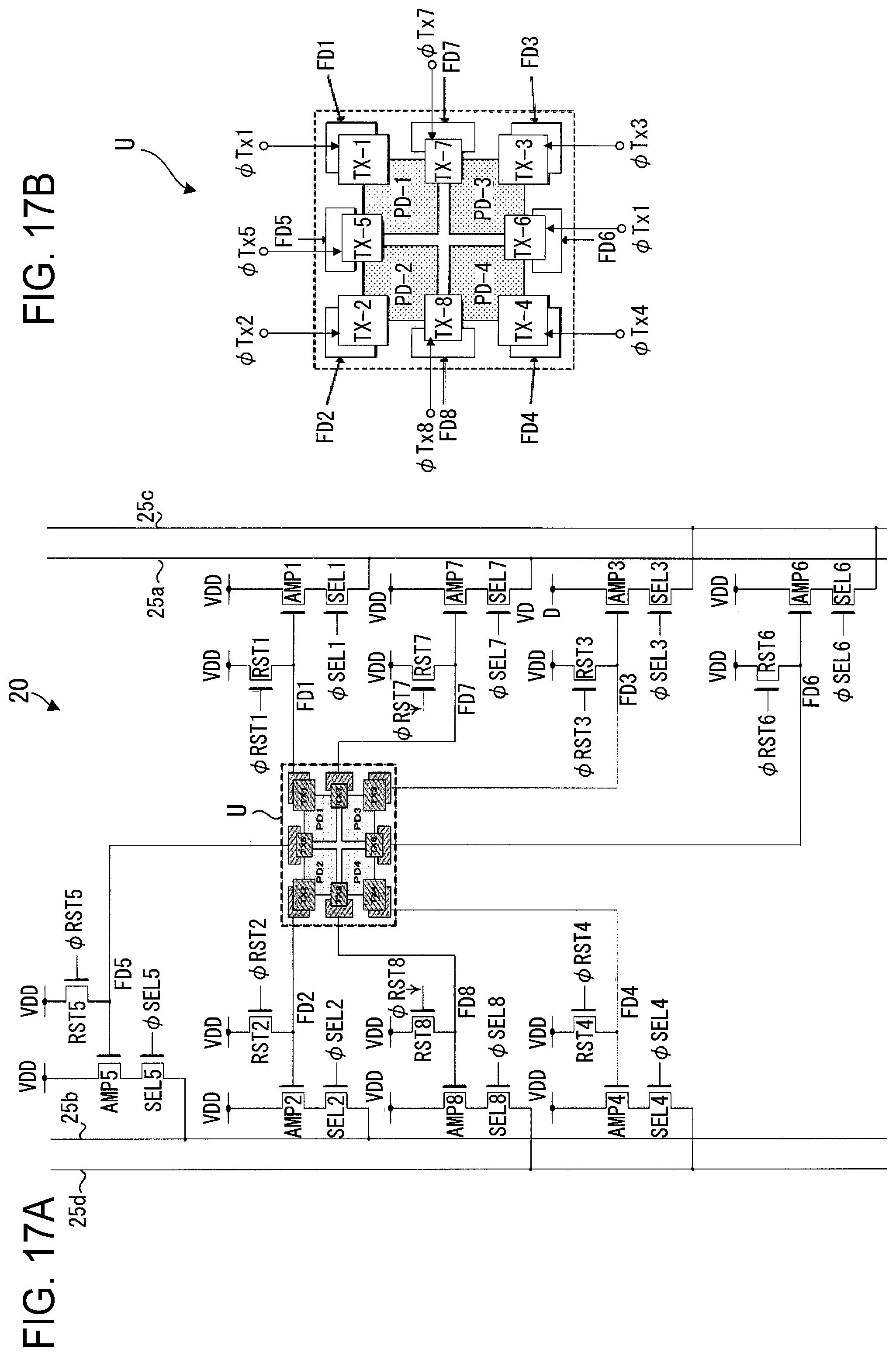 Patent US12107098 Figure 17 – Image sensor, focus adjustment device, and imaging device