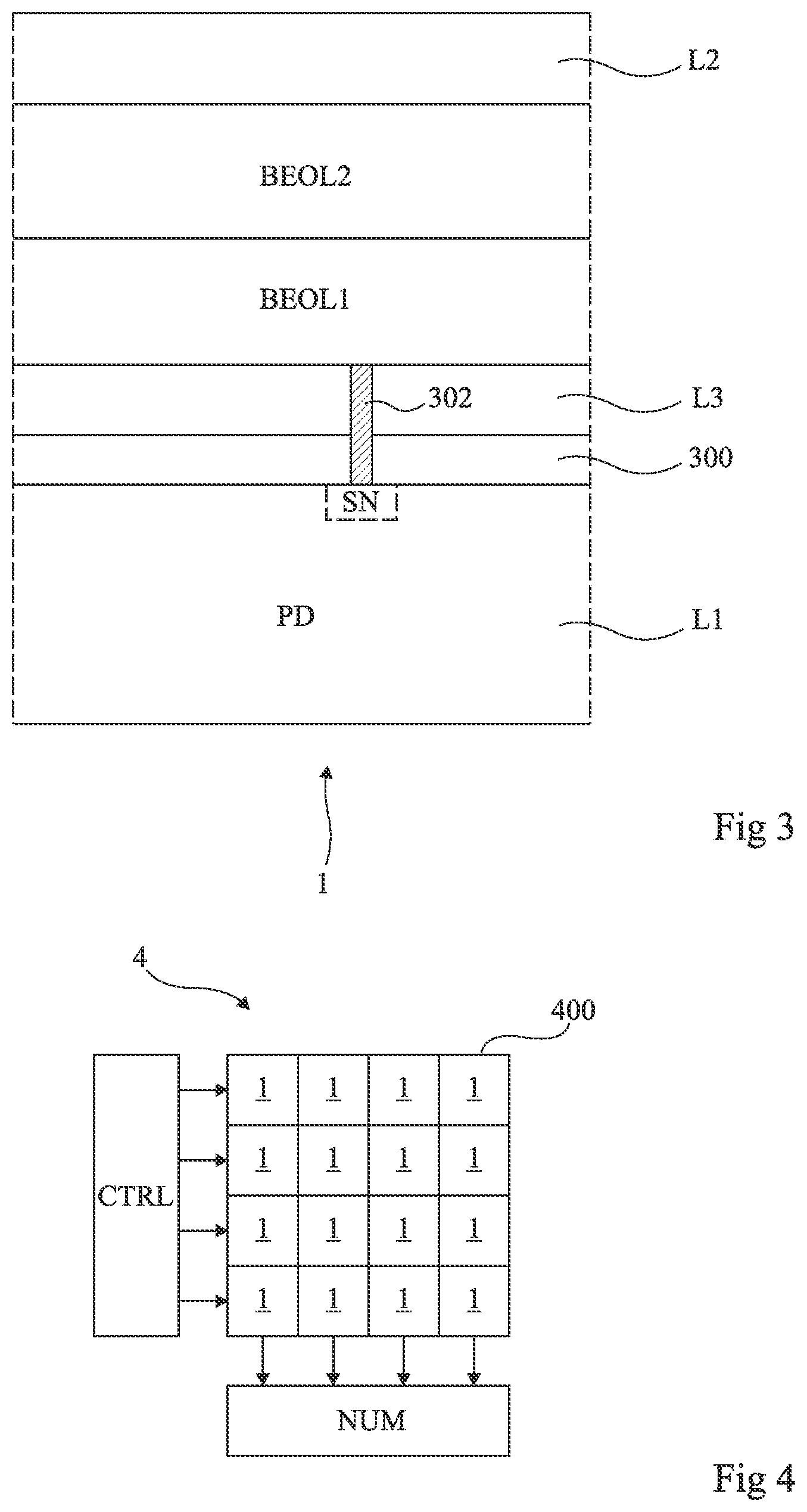 Patent US12107099 Figure 2 – Comparator of a voltage of a sense node of a pixel to a comparison voltage