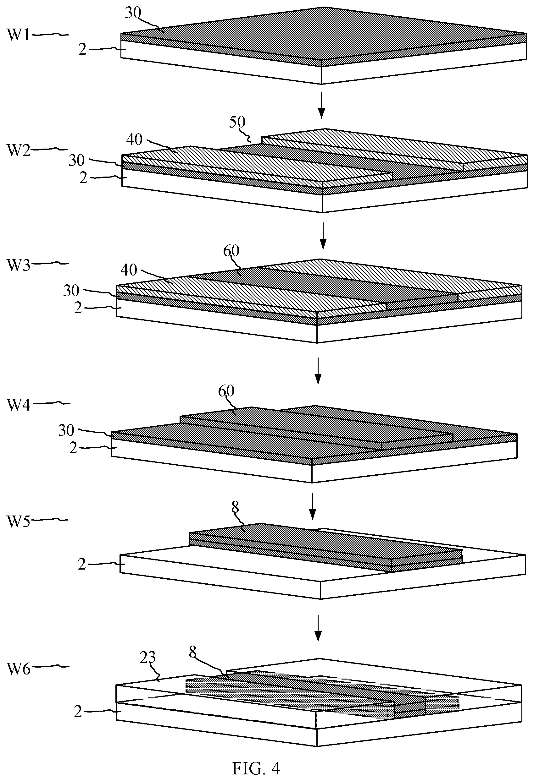 Patent US12107101 Figure 3 – Package structure, packaging method, camera module, and electronic equipment