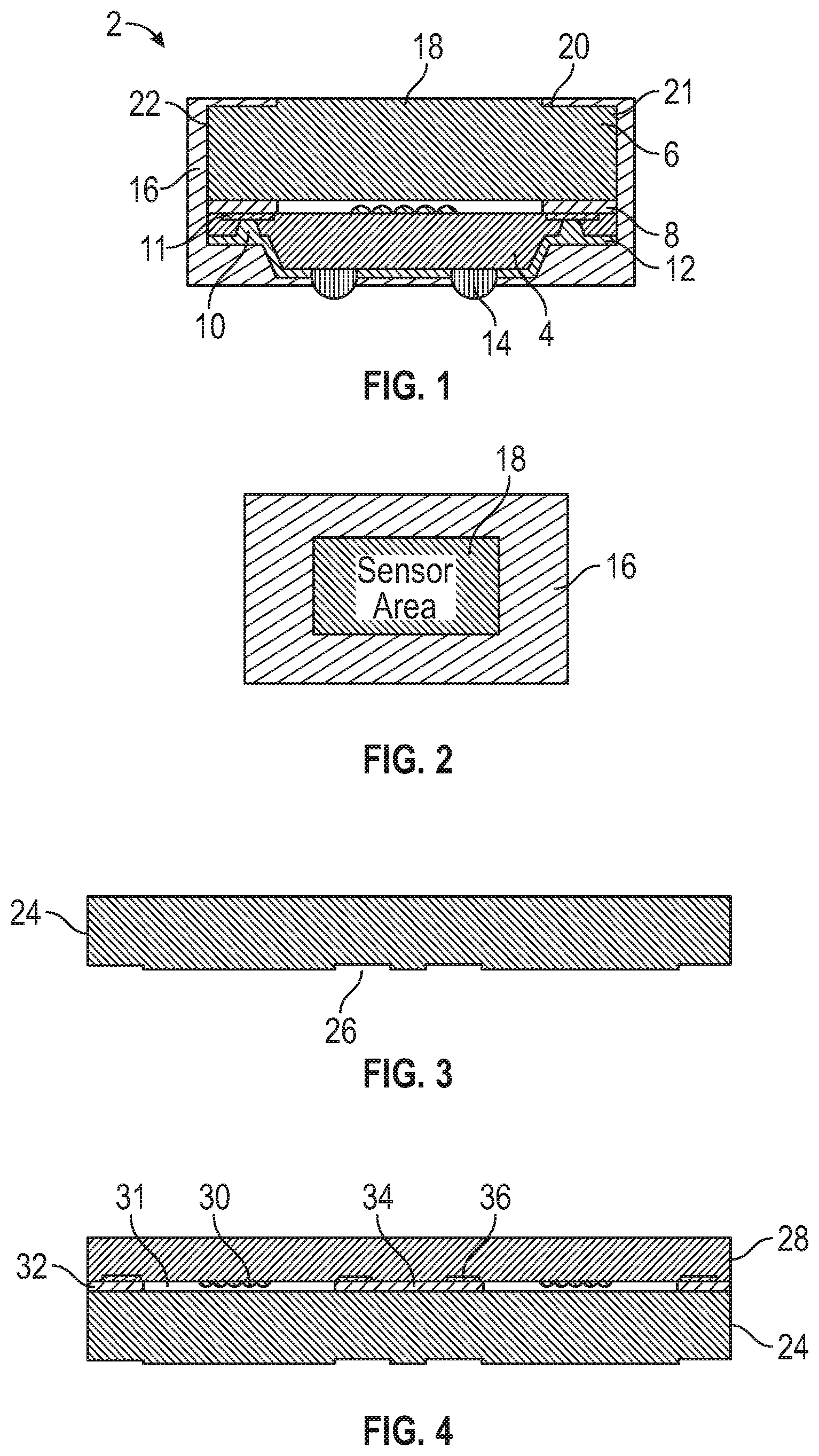 Patent US12107102 Figure 1 – Anti-flare semiconductor packages and related methods