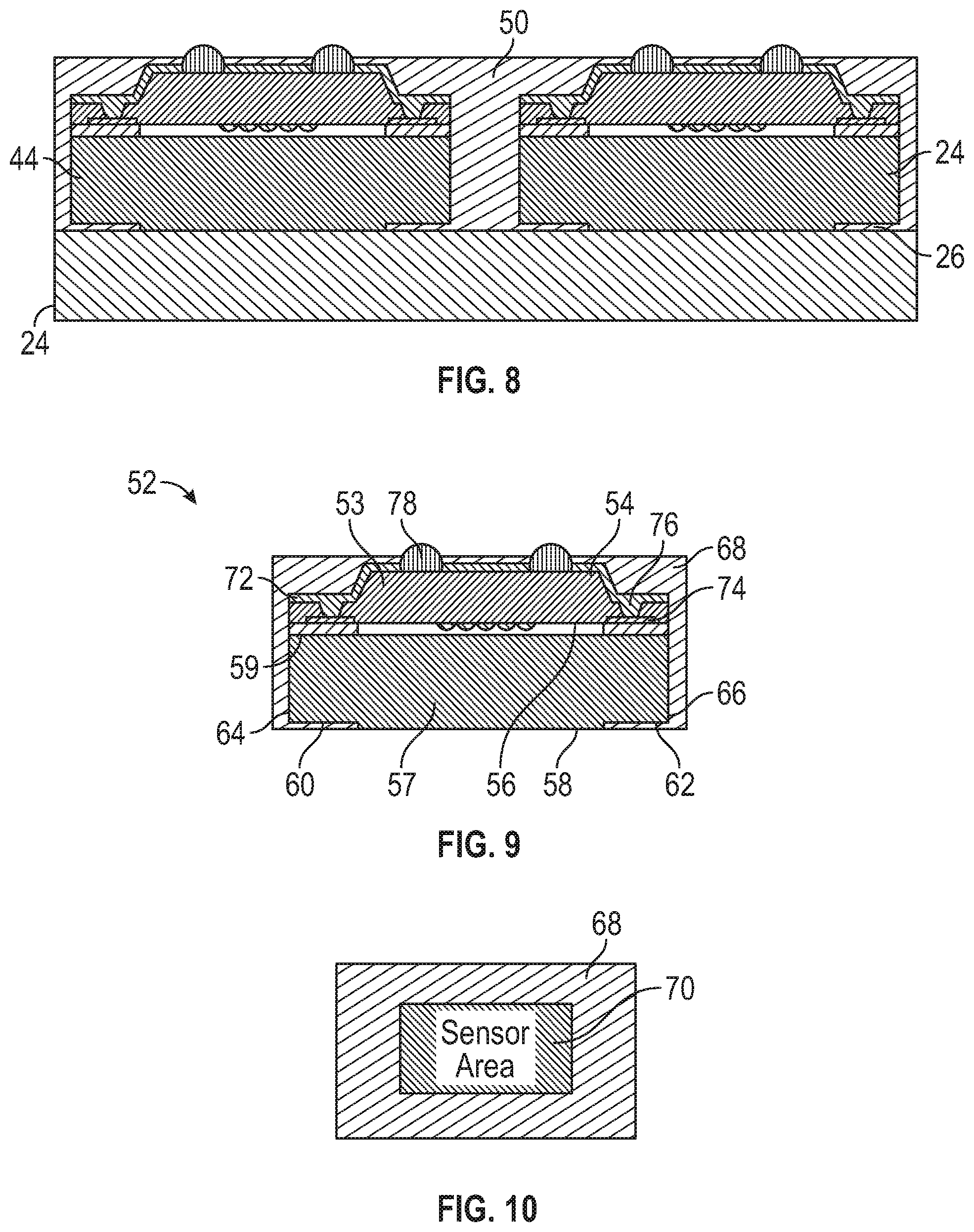Patent US12107102 Figure 3 – Anti-flare semiconductor packages and related methods